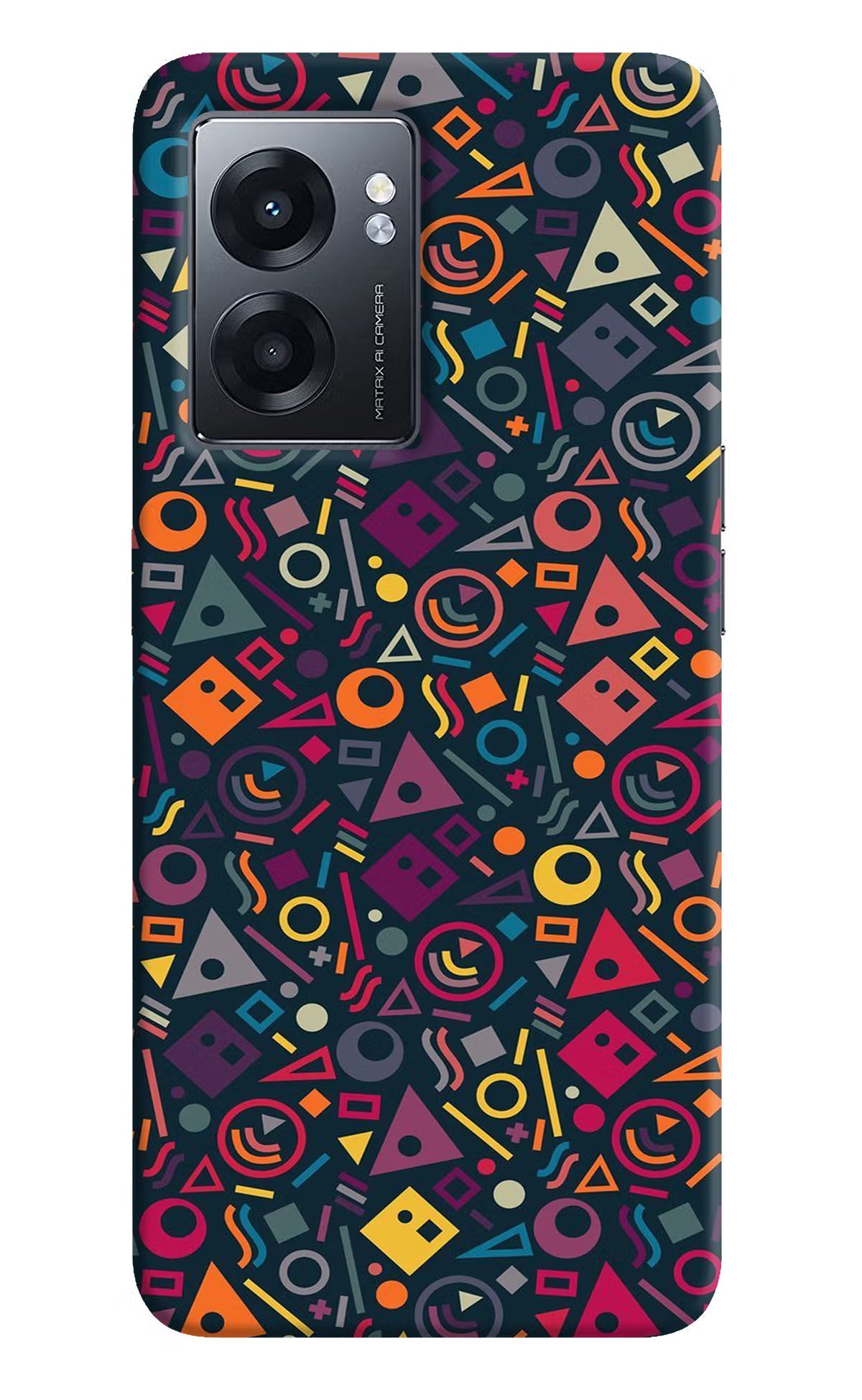 Geometric Abstract Realme Narzo 50 5G Back Cover