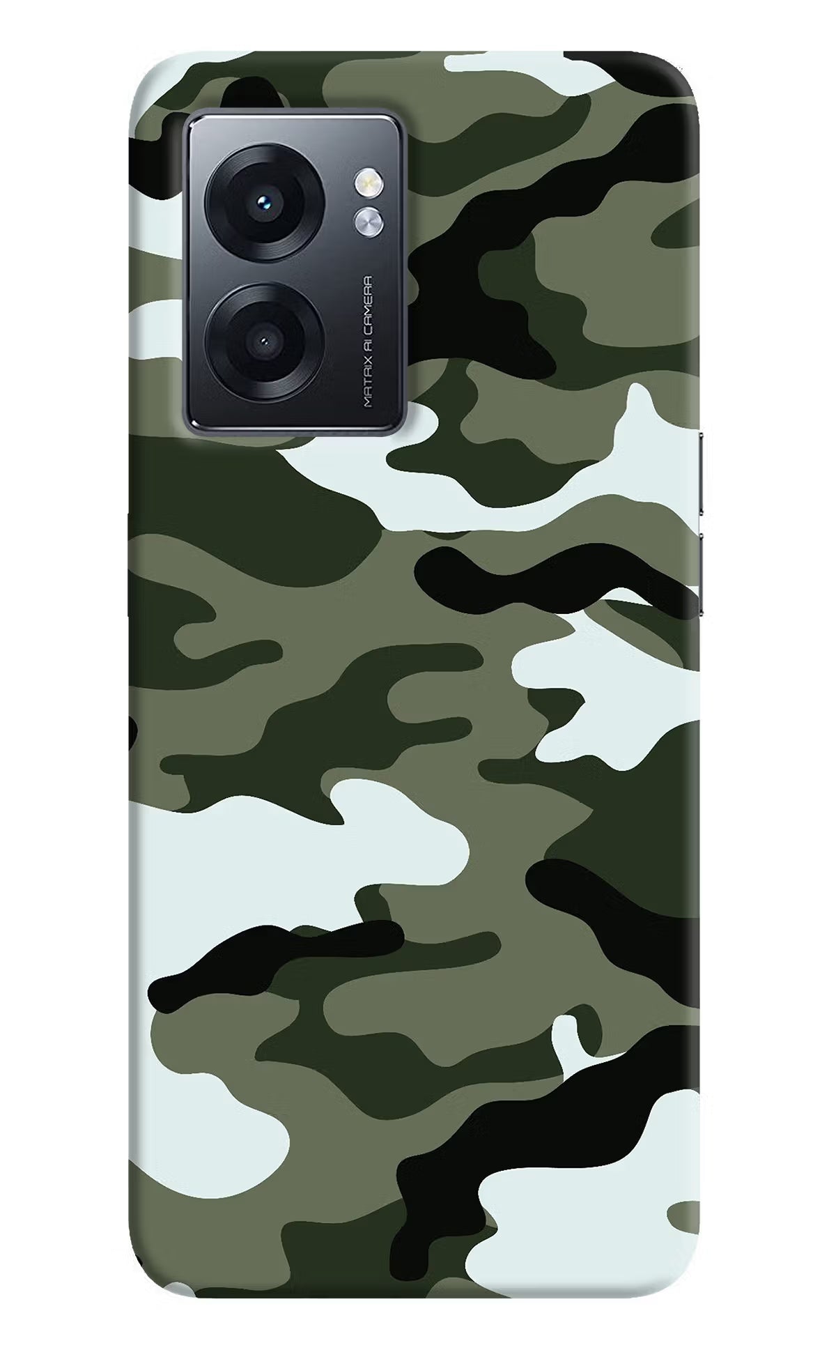 Camouflage Realme Narzo 50 5G Back Cover