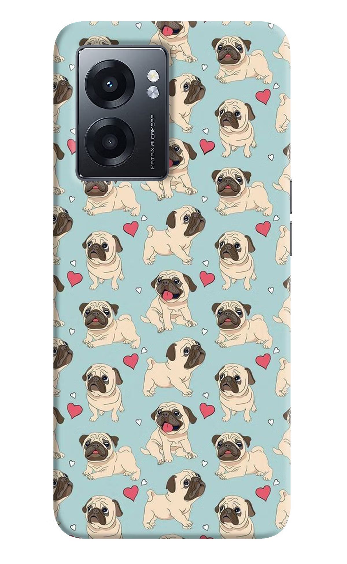 Pug Dog Realme Narzo 50 5G Back Cover