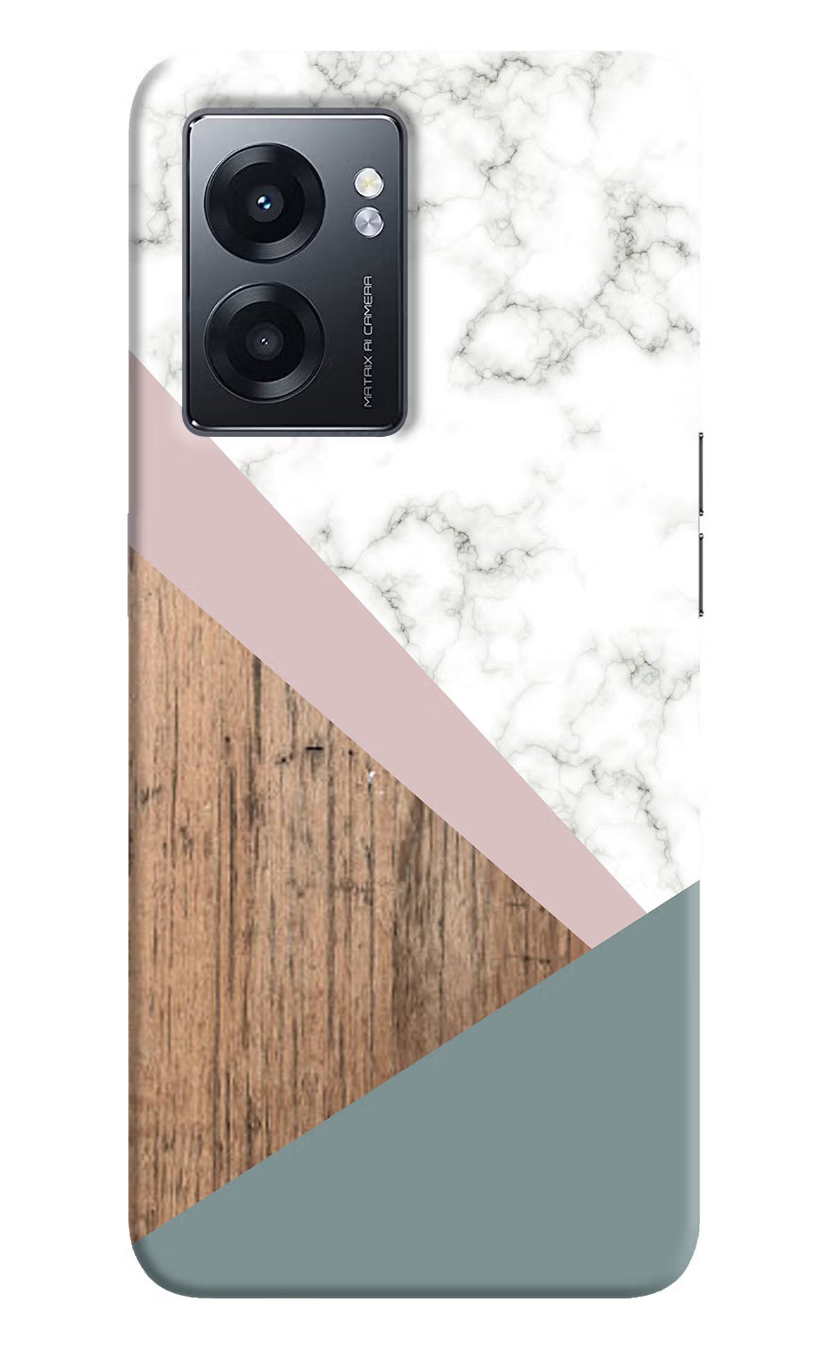 Marble wood Abstract Realme Narzo 50 5G Back Cover