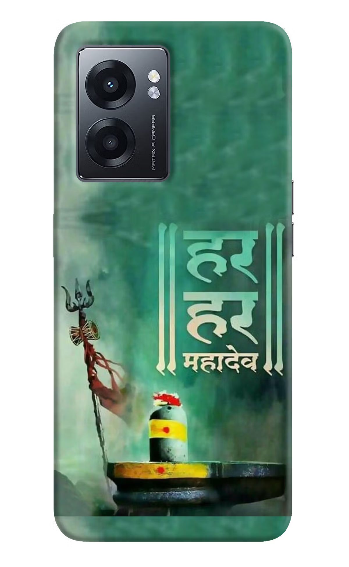 Har Har Mahadev Shivling Realme Narzo 50 5G Back Cover
