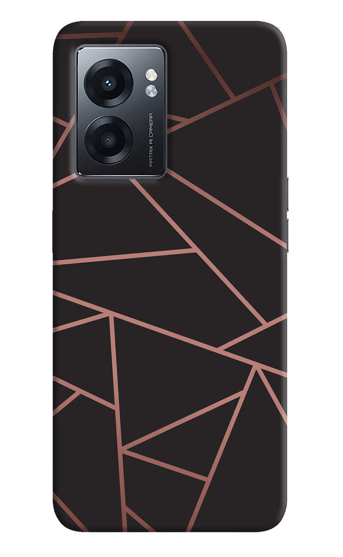 Geometric Pattern Realme Narzo 50 5G Back Cover