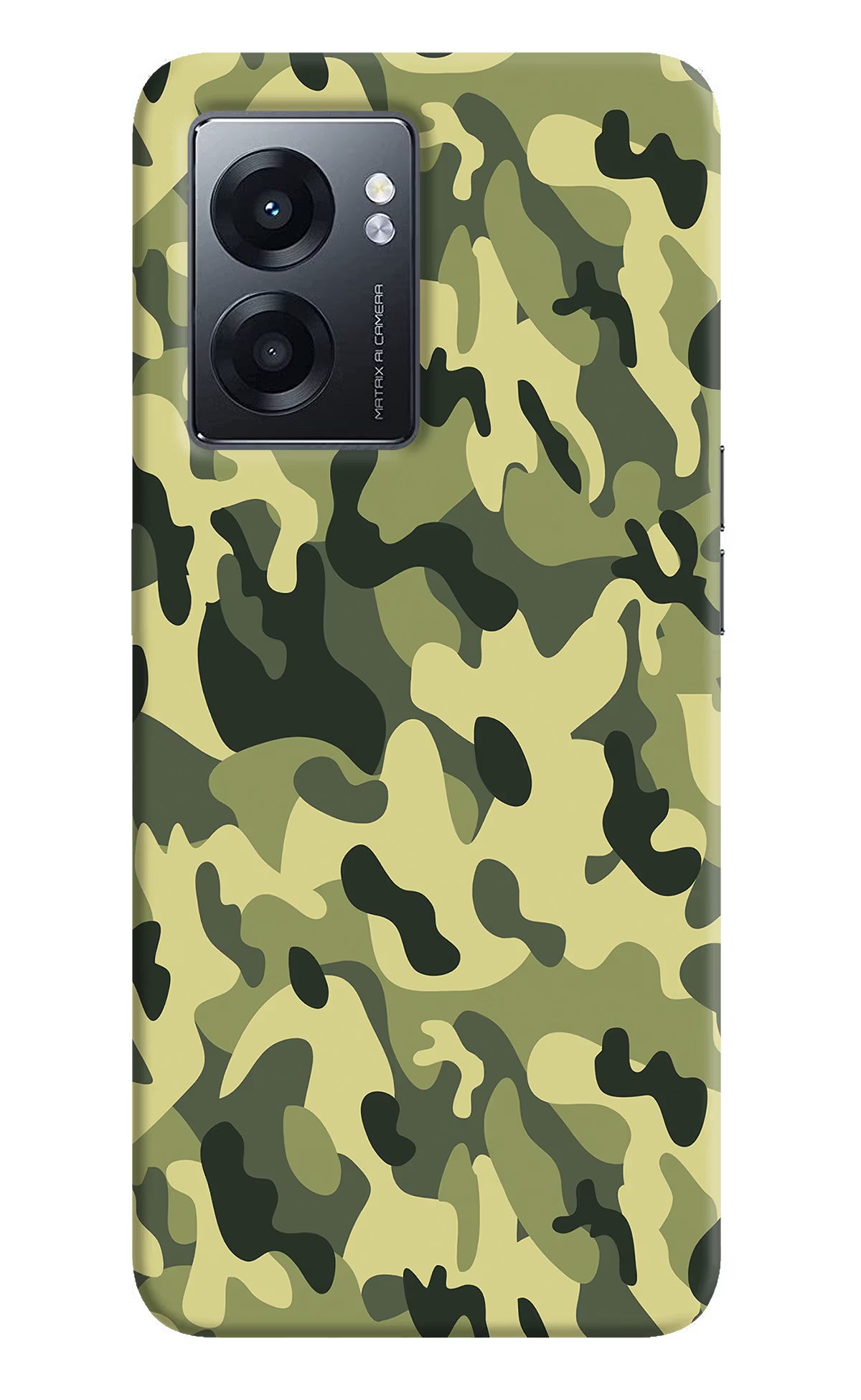 Camouflage Realme Narzo 50 5G Back Cover