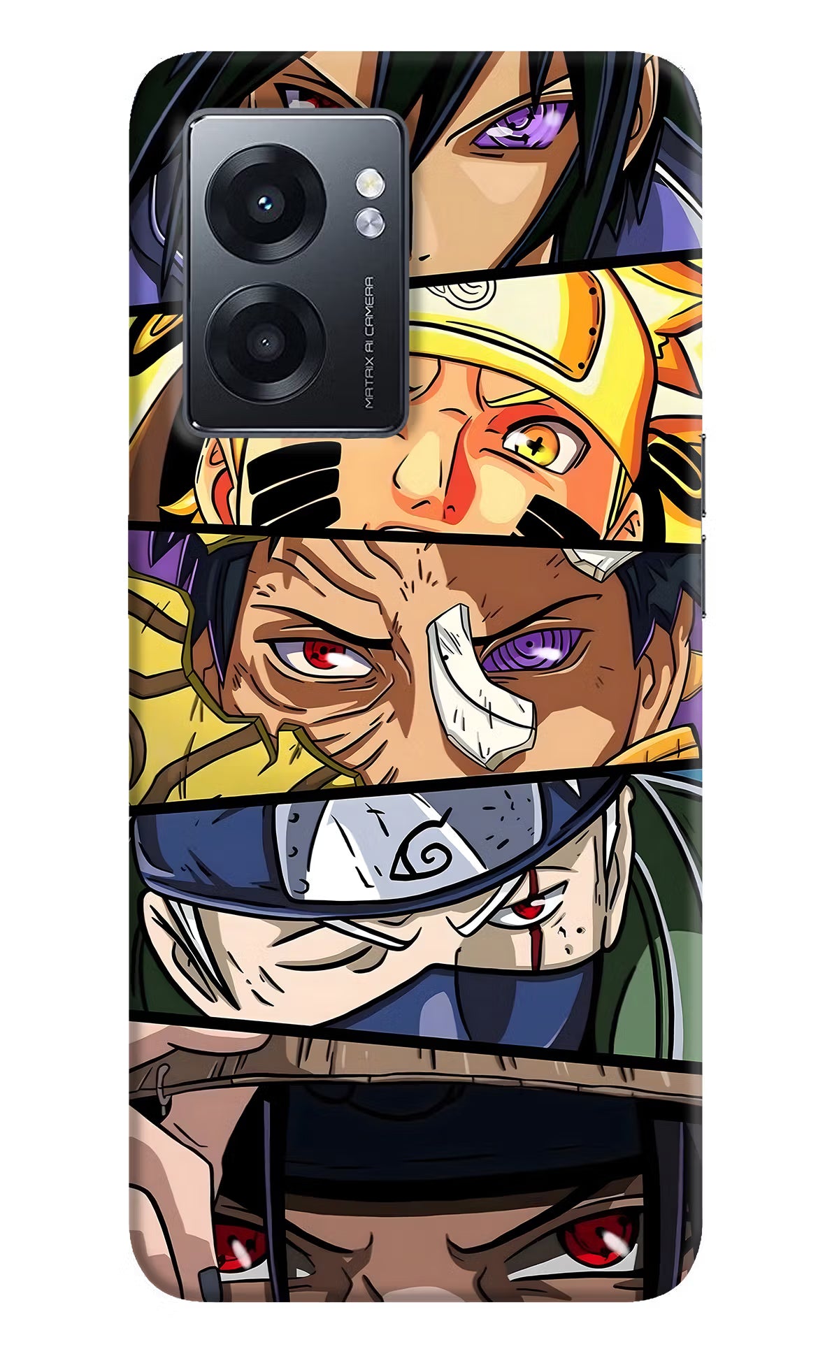 Naruto Character Realme Narzo 50 5G Back Cover