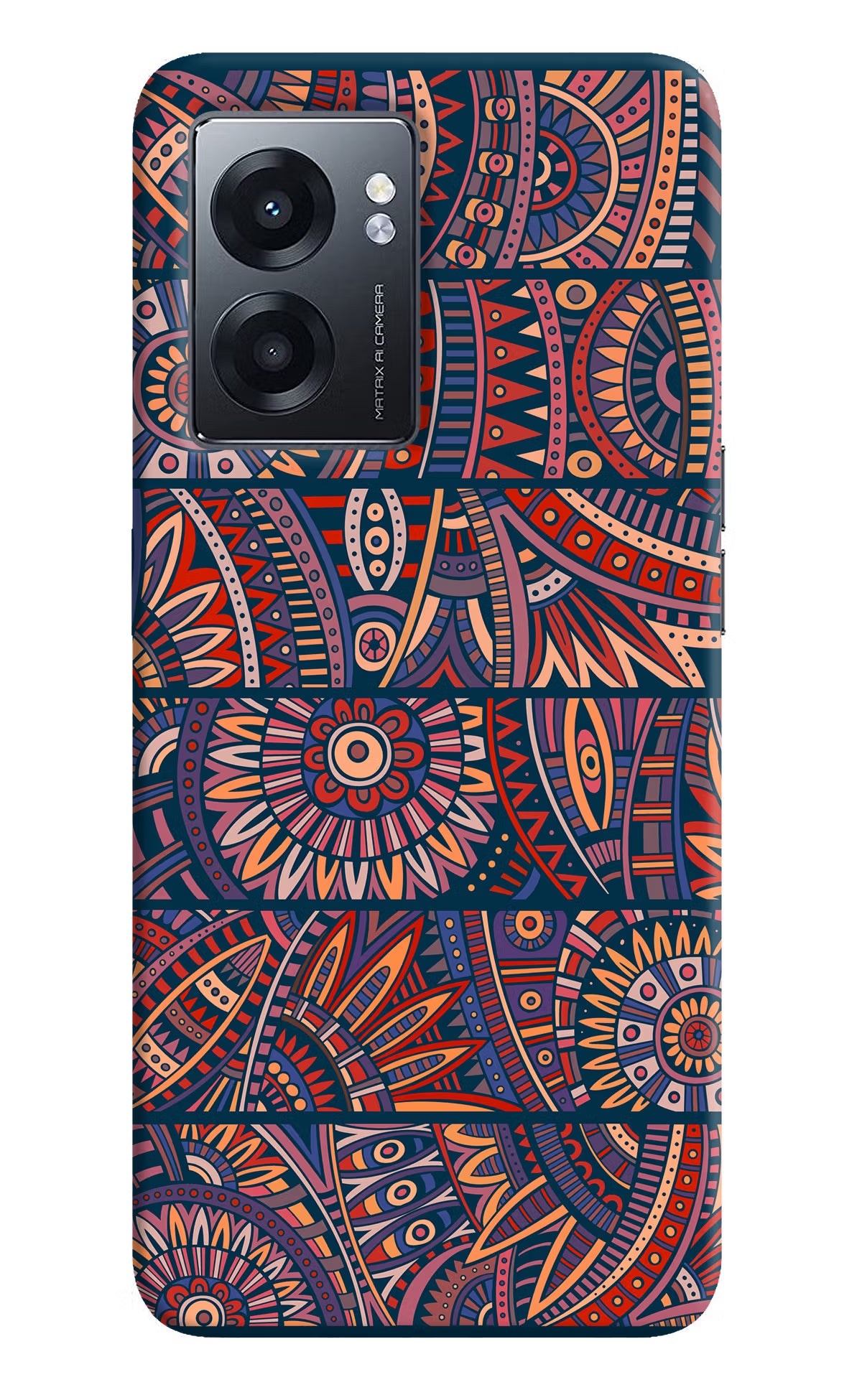 African Culture Design Realme Narzo 50 5G Back Cover