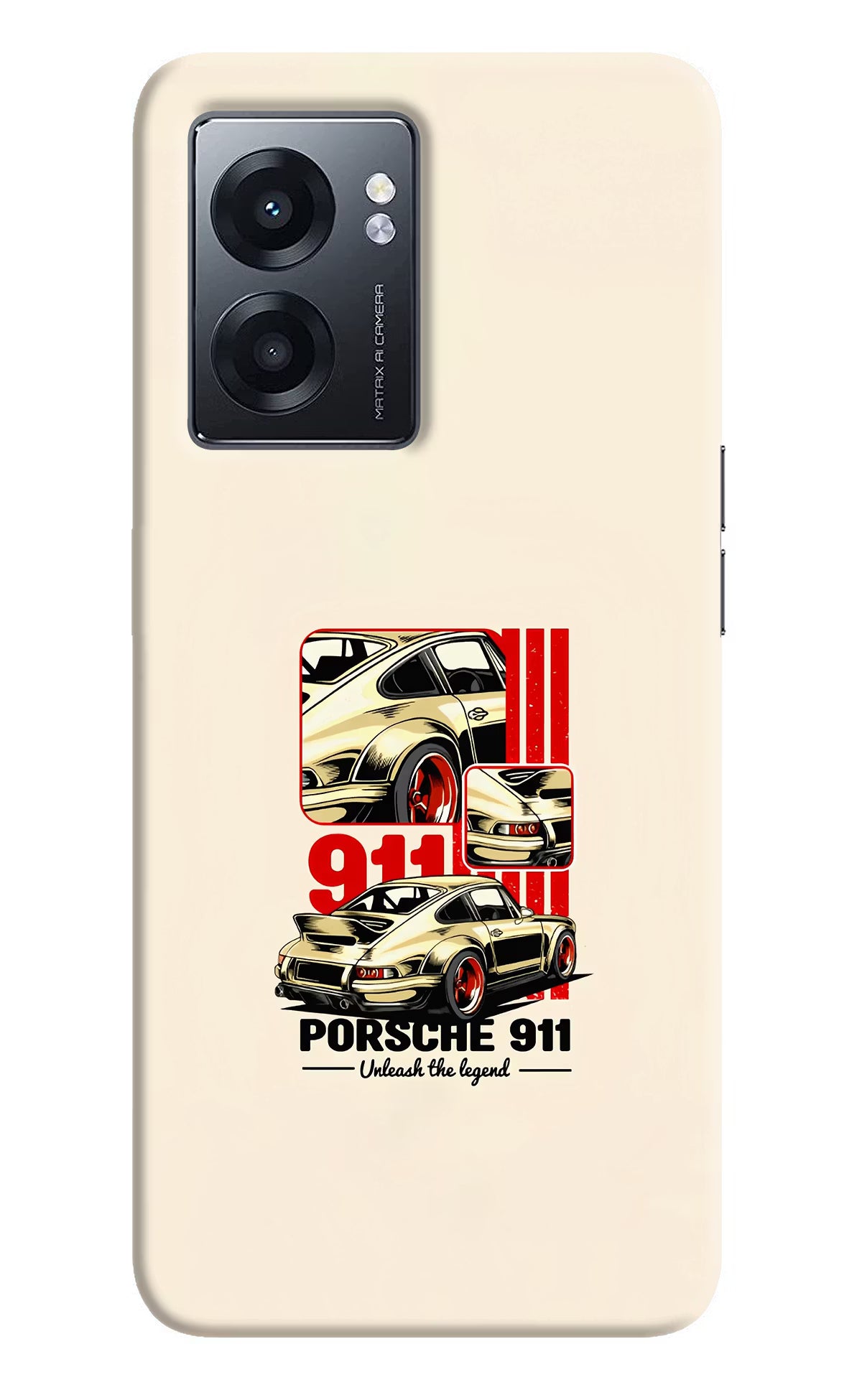 Classic Porsche 911 Realme Narzo 50 5G Back Cover