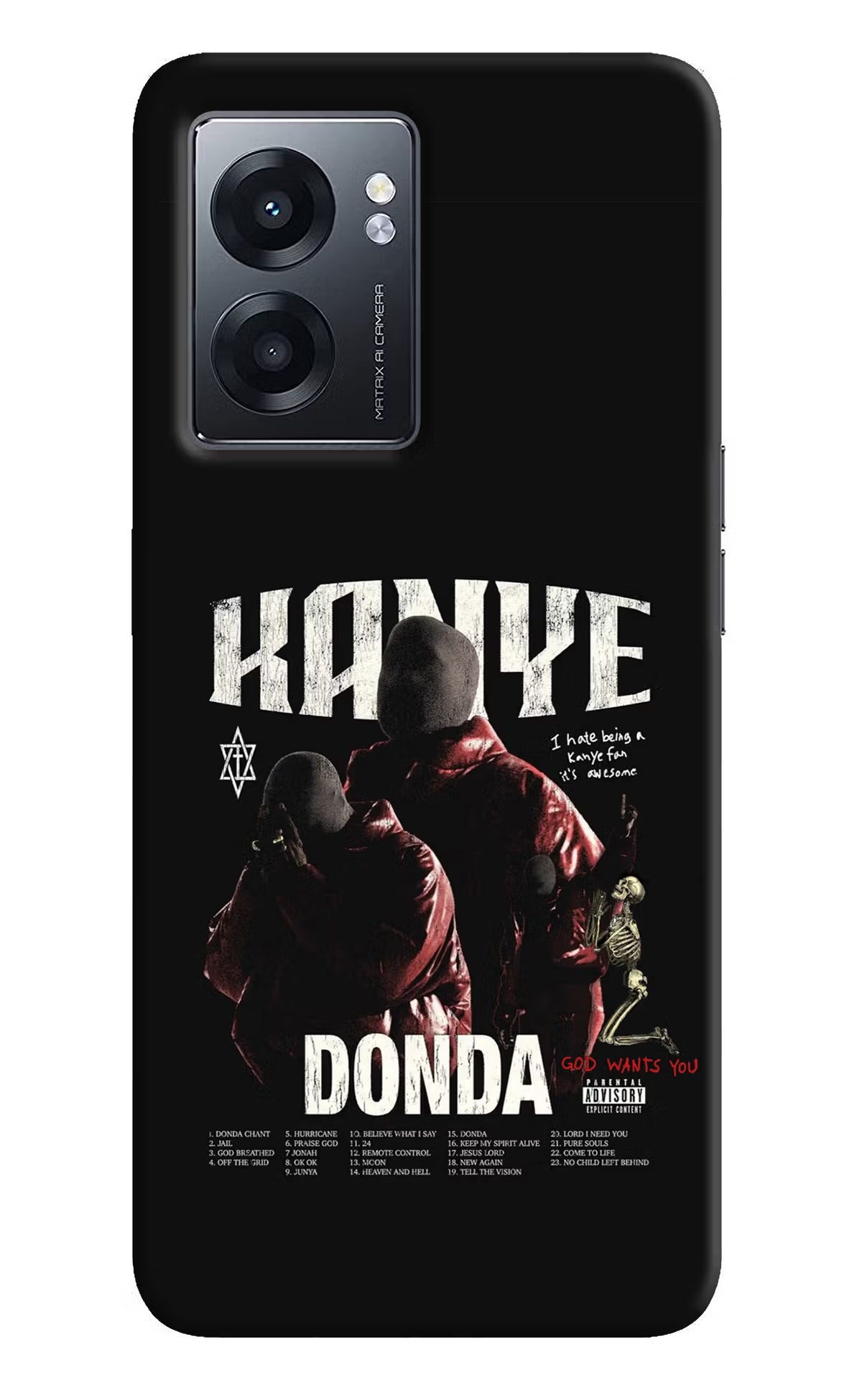 Donda Kanye West Realme Narzo 50 5G Back Cover