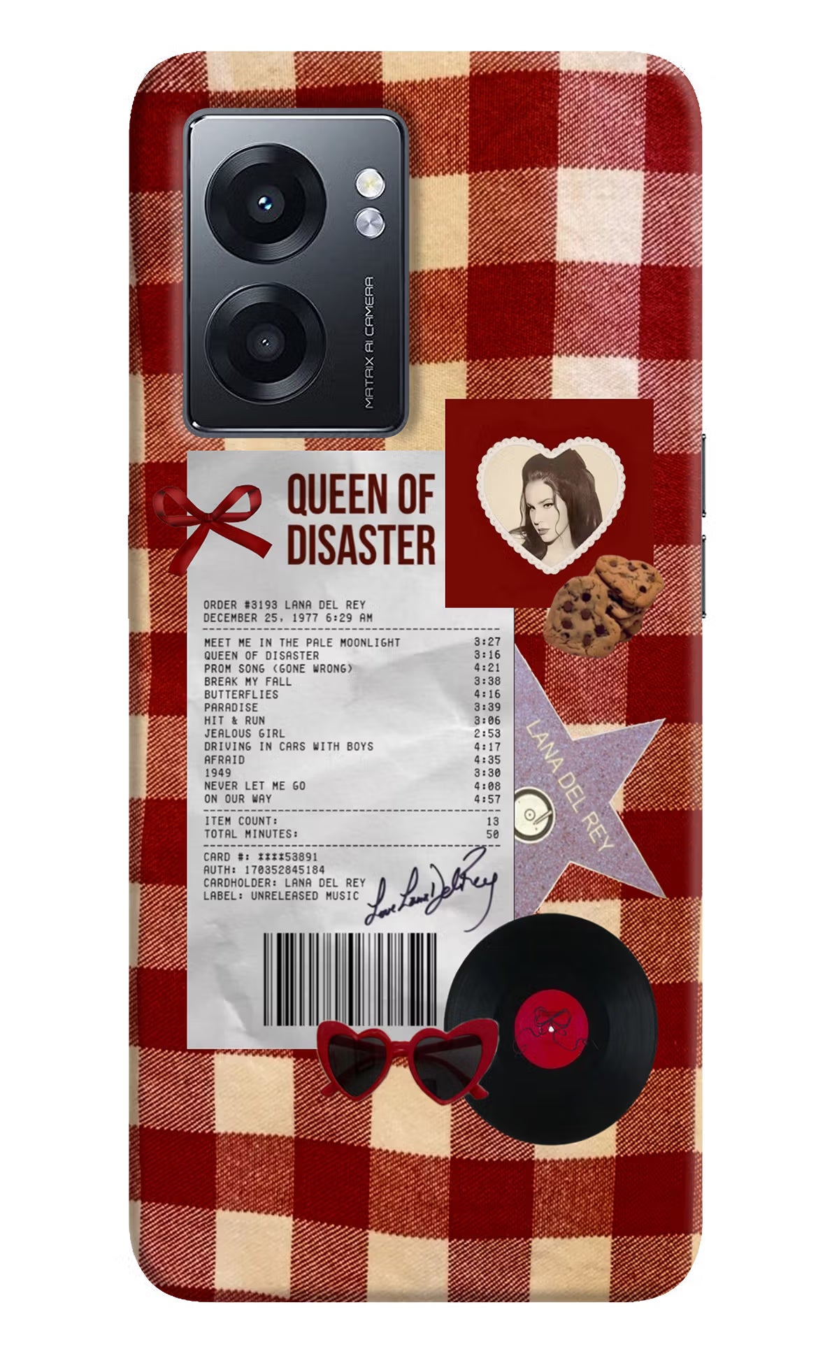 Queen of Disaster Realme Narzo 50 5G Back Cover