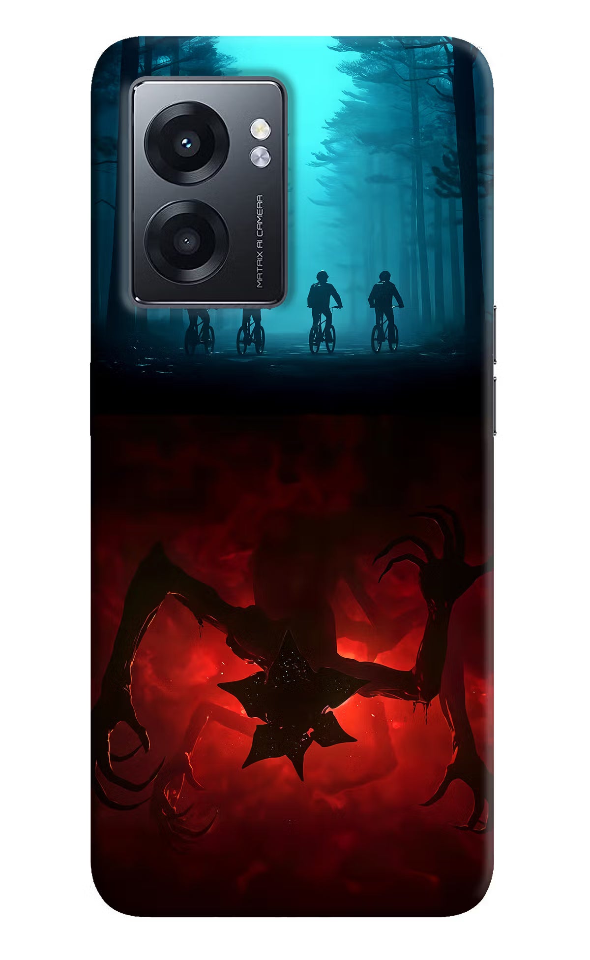 Ordinary Things Downside Up Realme Narzo 50 5G Back Cover - Ordinary Things Downside Up Realme Narzo 50 5G Hard Case Back Cover by Casekaro Ordinary Things Downside Up Realme Narzo 50 5G Hard Case Back Cover by Casekaro