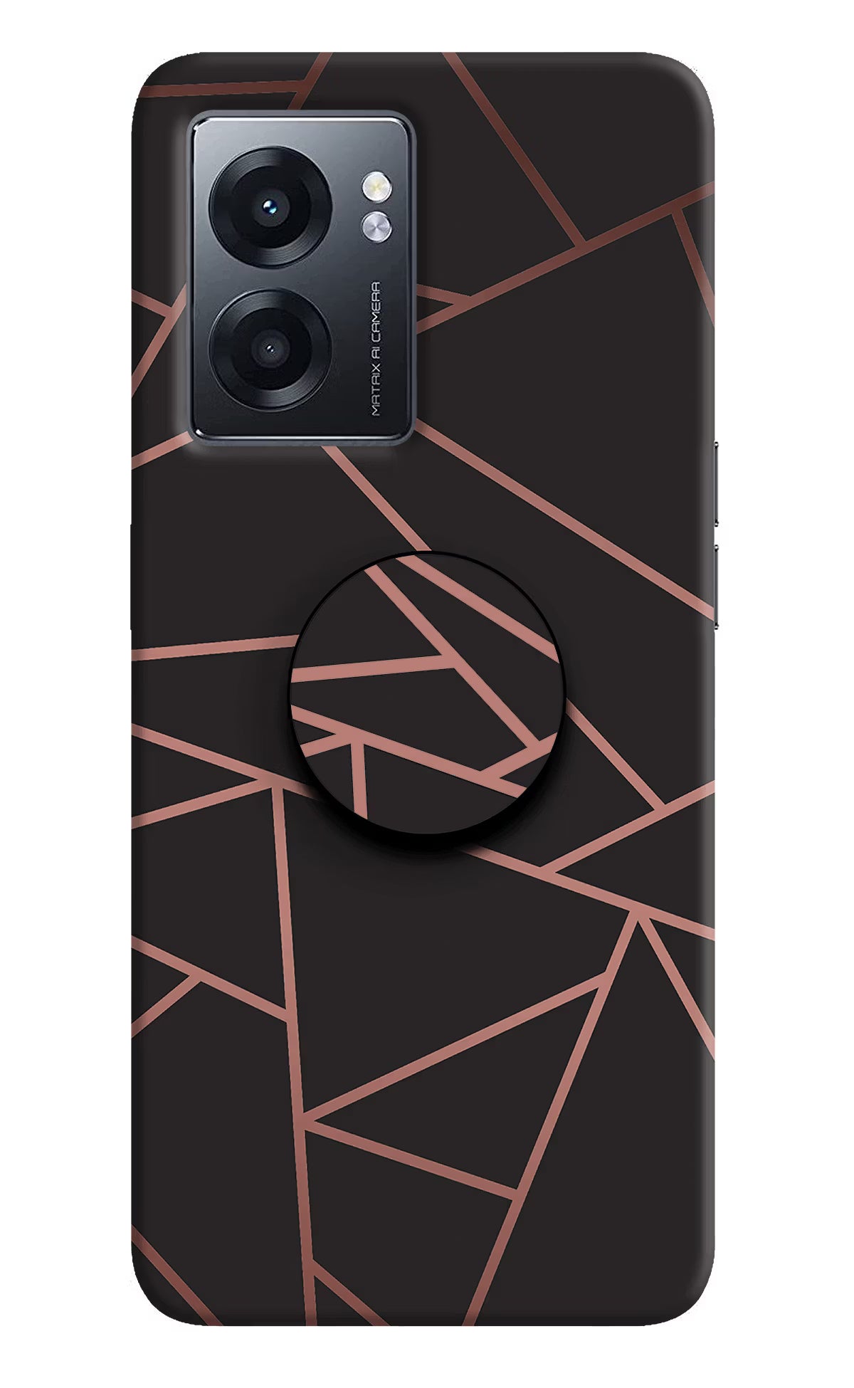 Geometric Pattern Realme Narzo 50 5G Pop Case