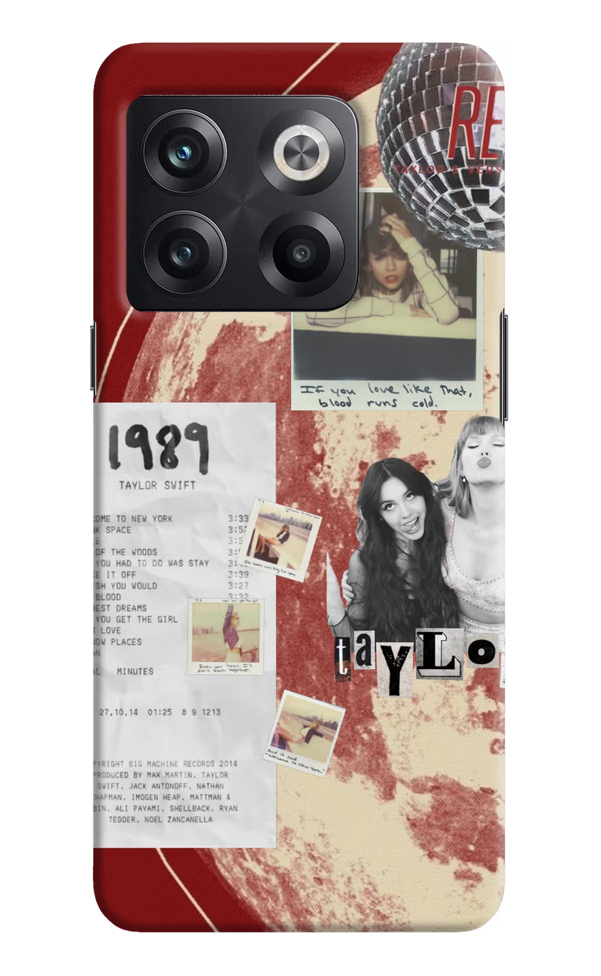 Taylor Swift OnePlus 10T 5G Back Cover - Taylor Swift OnePlus 10T 5G Back Cover Taylor Swift OnePlus 10T 5G Back Cover