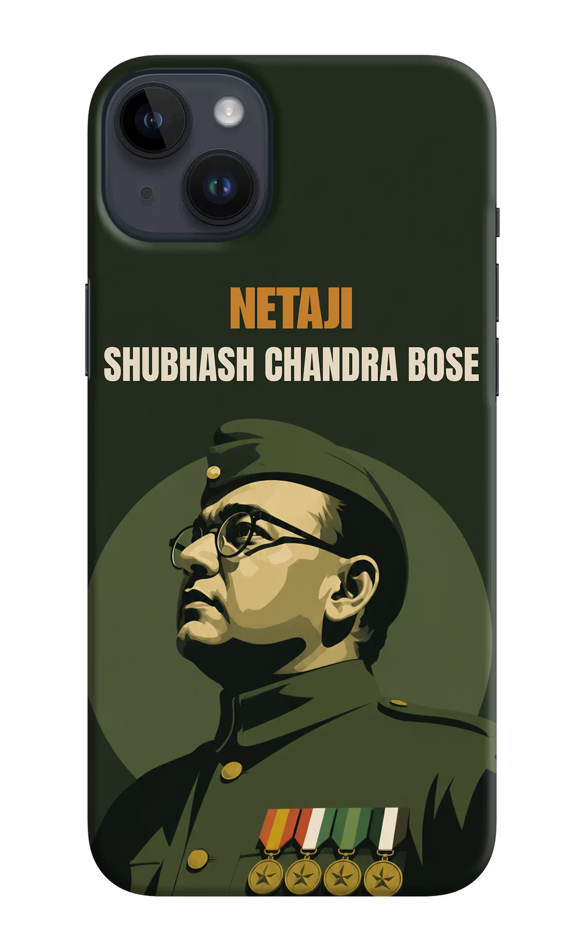 Netaji Legacy iPhone 14 Plus Back Cover - Netaji Legacy iPhone 14 Plus Back Cover Netaji Legacy iPhone 14 Plus Back Cover