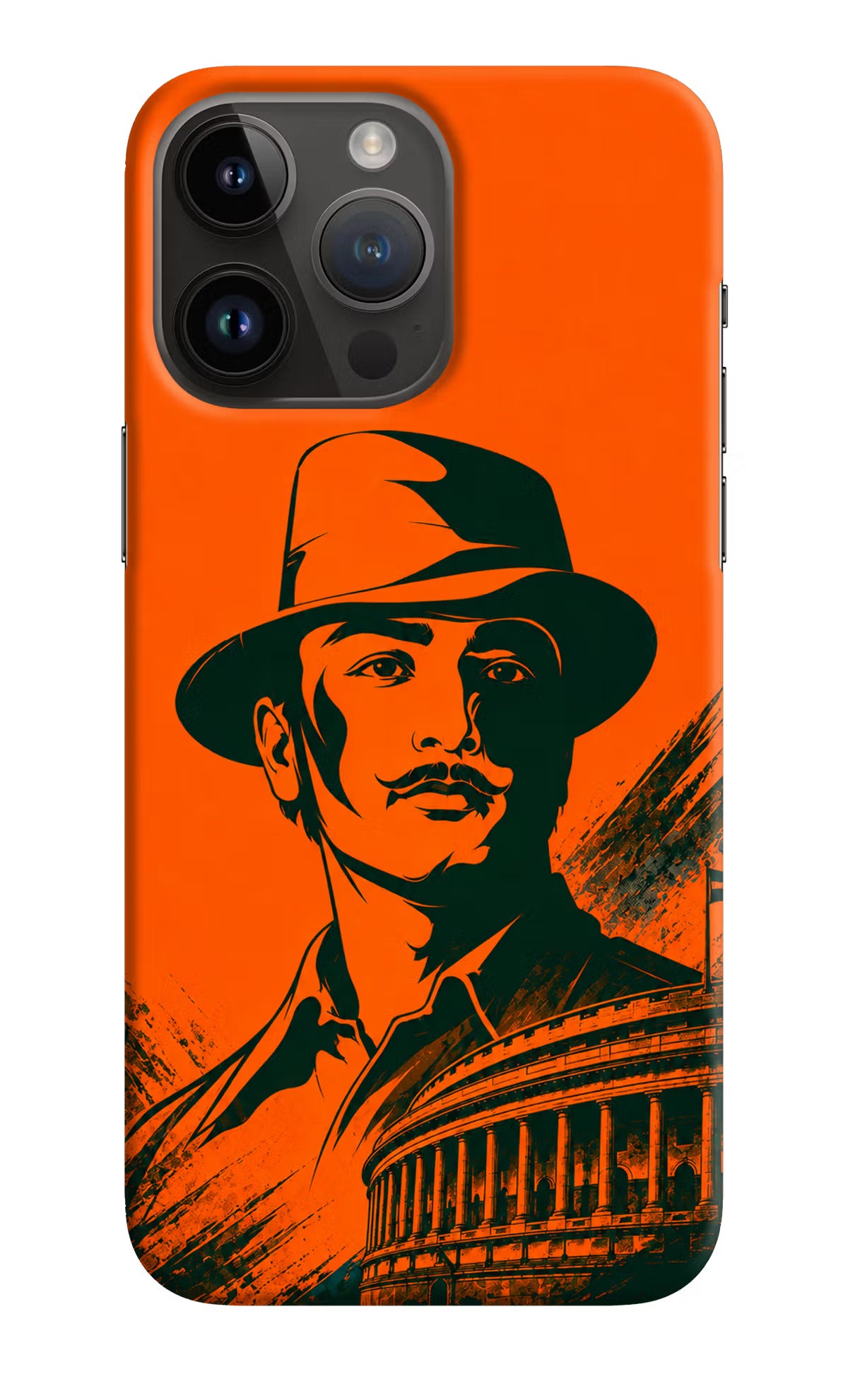 Bhagat Singh Legacy iPhone 14 Pro Max Back Cover - Bhagat Singh Legacy iPhone 14 Pro Max Back Cover Bhagat Singh Legacy iPhone 14 Pro Max Back Cover