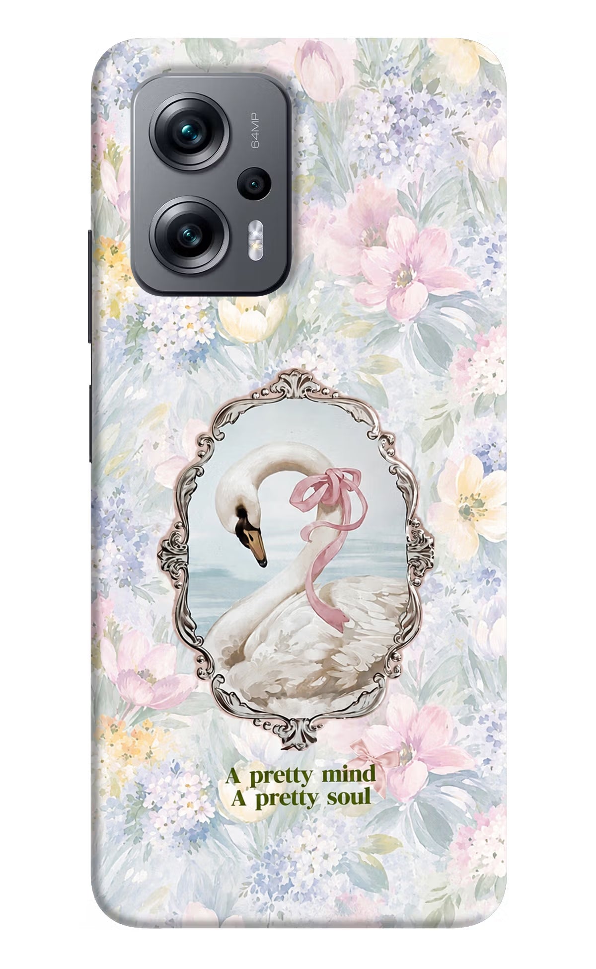 Pretty Mind Pretty Soul Redmi K50i Back Cover - Pretty Mind Pretty Soul Redmi K50i Back Cover Pretty Mind Pretty Soul Redmi K50i Back Cover