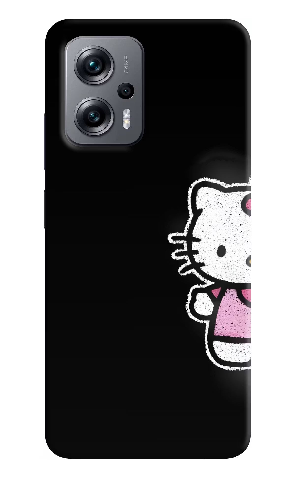 Kitty Charm Redmi K50i Back Cover - Kitty Charm Redmi K50i Back Cover Kitty Charm Redmi K50i Back Cover