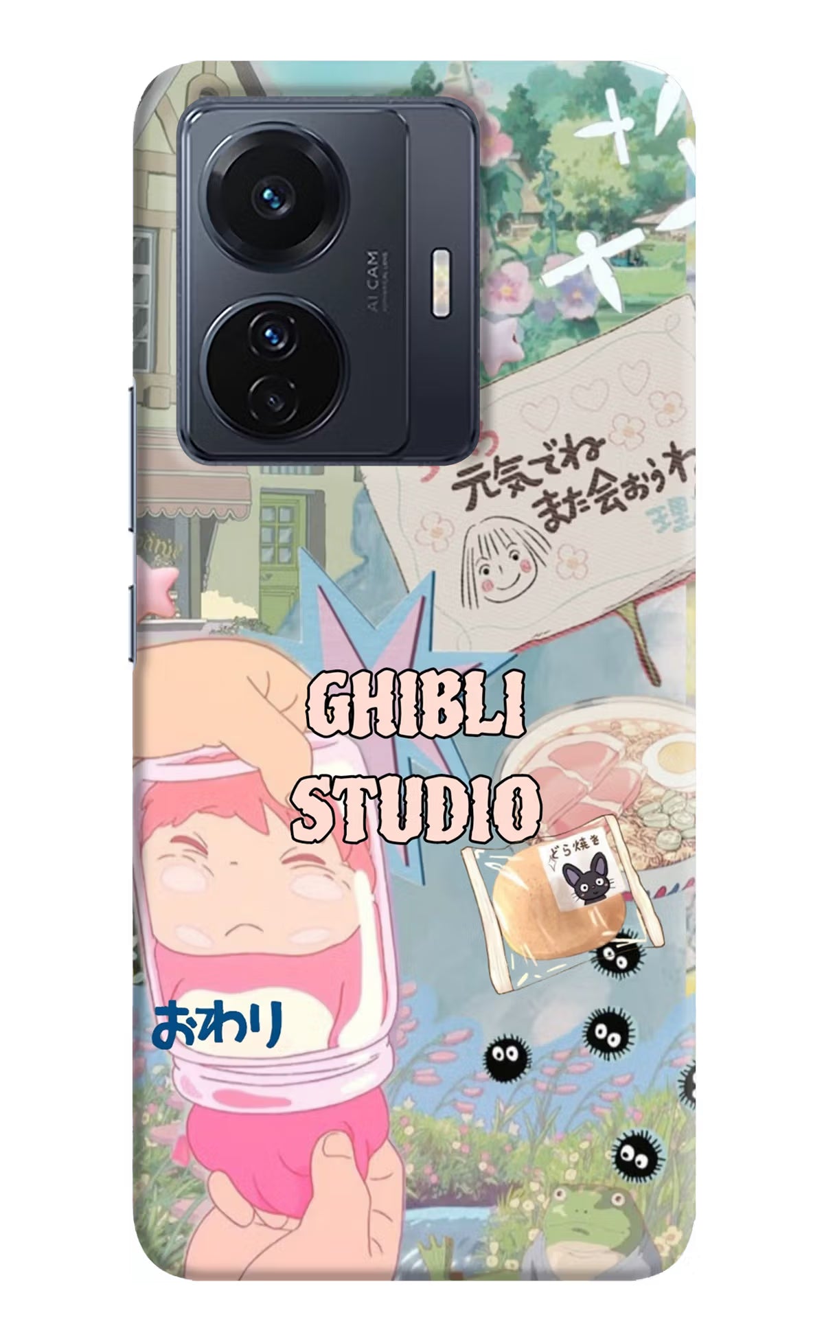 Studio Ghibli Vivo T1 Pro 5G Back Cover - Studio Ghibli Vivo T1 Pro 5G Back Cover Studio Ghibli Vivo T1 Pro 5G Back Cover