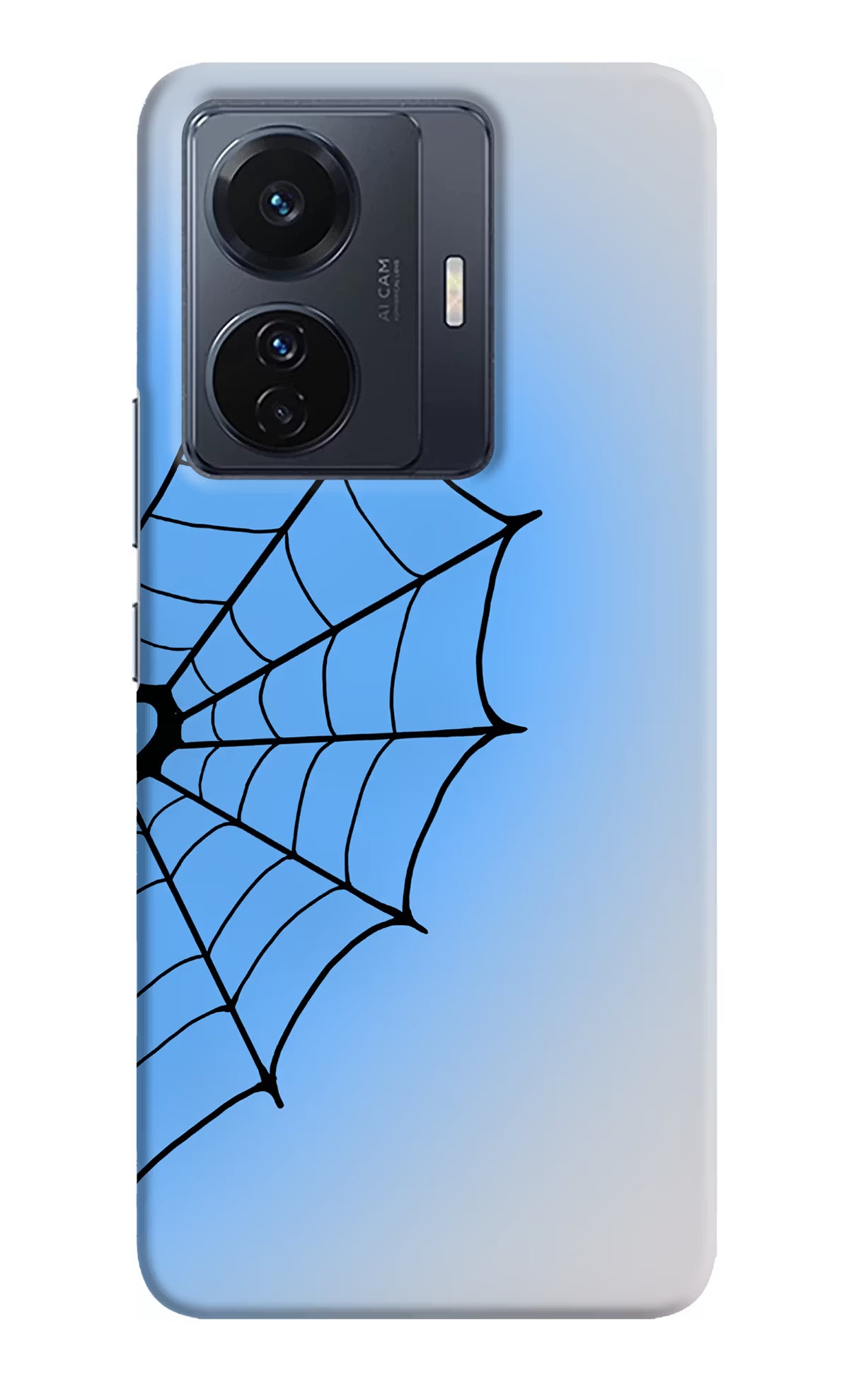 Blue Web Vivo T1 Pro 5G Back Cover - Blue Web Vivo T1 Pro 5G Back Cover Blue Web Vivo T1 Pro 5G Back Cover