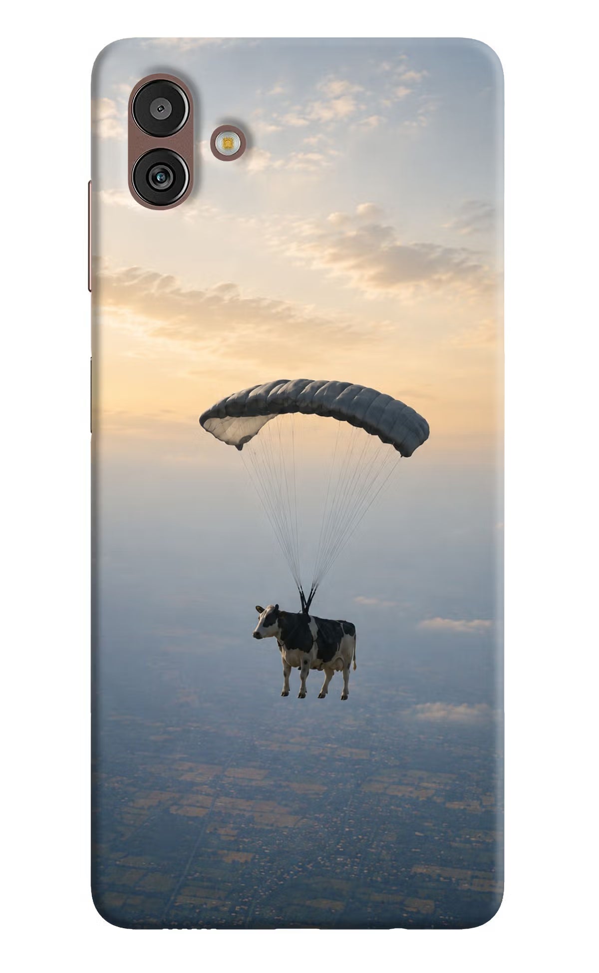 Skydiving Cow Samsung M13 5G Back Cover - Skydiving Cow Samsung M13 5G Back Cover Skydiving Cow Samsung M13 5G Back Cover