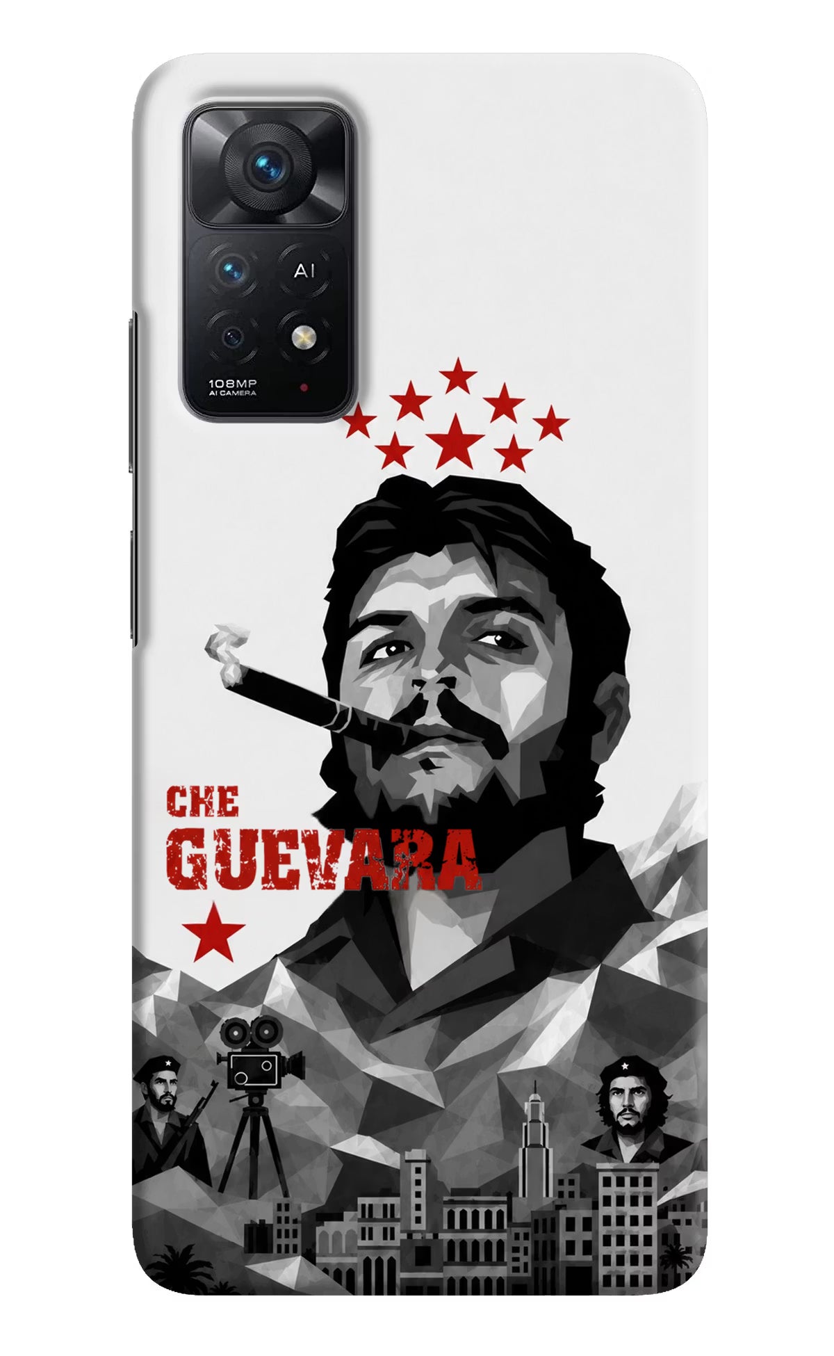 Che Guevara Iconic Redmi Note 11 Pro+ 5G Back Cover - Che Guevara Iconic Redmi Note 11 Pro+ 5G Back Cover Che Guevara Iconic Redmi Note 11 Pro+ 5G Back Cover