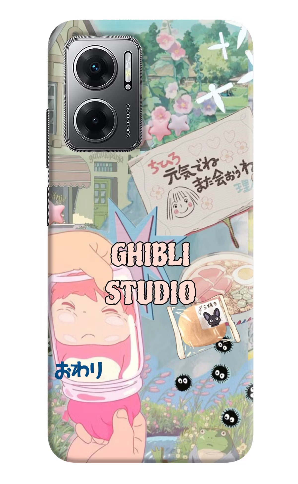 Studio Ghibli Redmi 11 Prime 5G Back Cover - Studio Ghibli Redmi 11 Prime 5G Back Cover Studio Ghibli Redmi 11 Prime 5G Back Cover