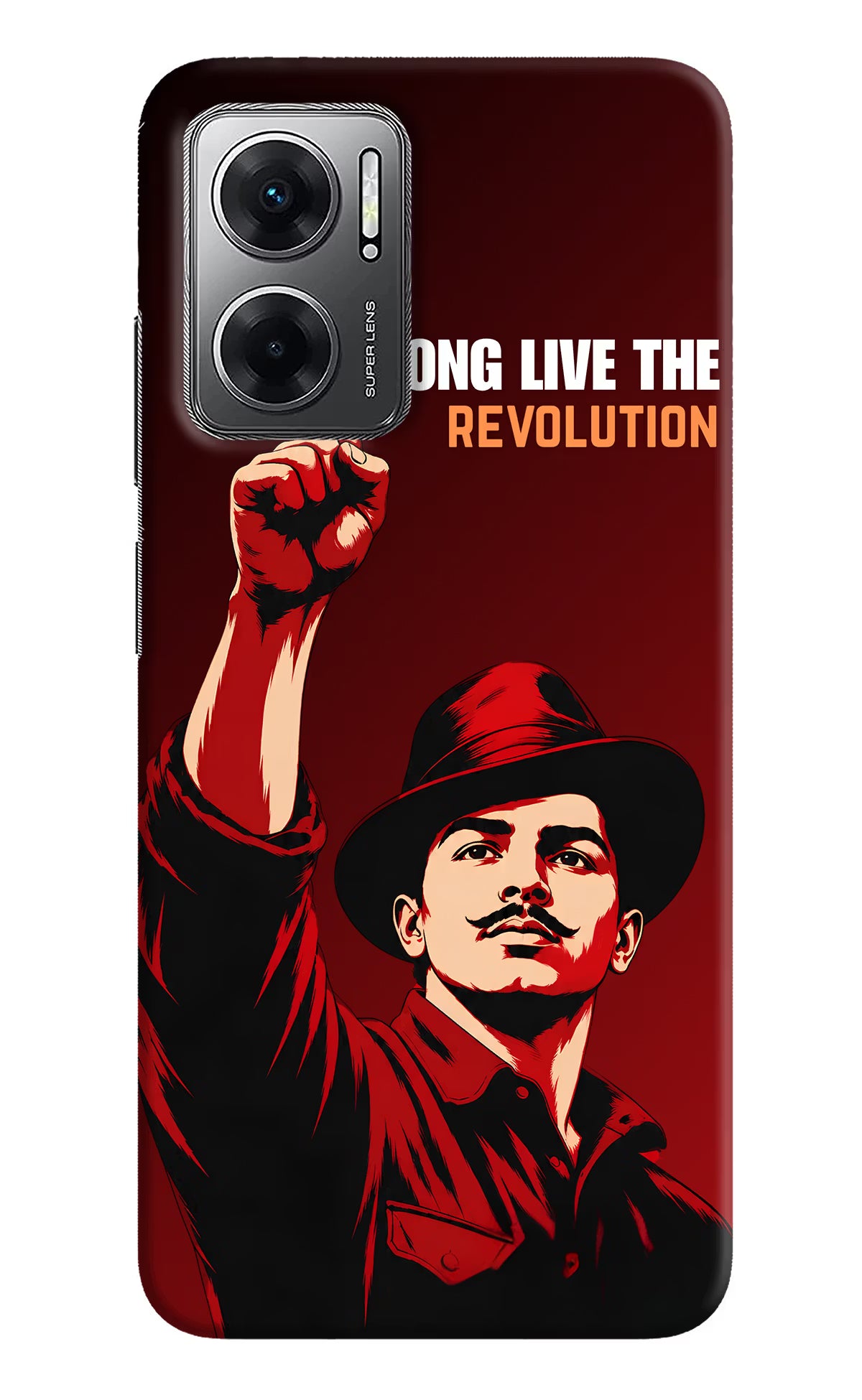 Bhagat Singh Revolution Redmi 11 Prime 5G Back Cover - Bhagat Singh Revolution Redmi 11 Prime 5G Back Cover Bhagat Singh Revolution Redmi 11 Prime 5G Back Cover