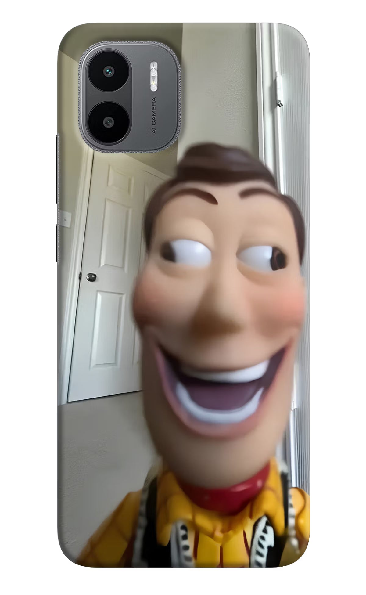 Side Eye Woody Redmi A1/A2 Back Cover - Side Eye Woody Redmi A1/A2 Back Cover Side Eye Woody Redmi A1/A2 Back Cover