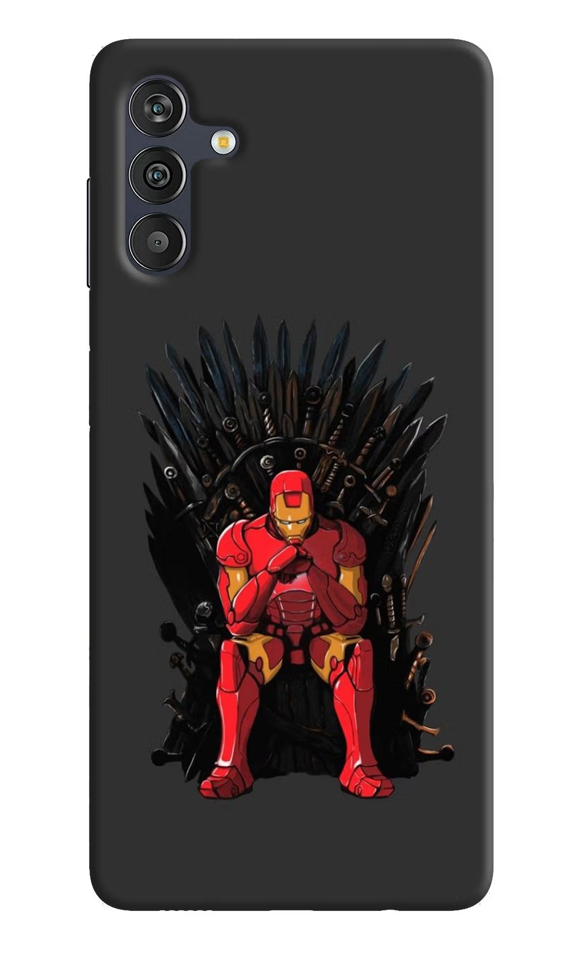 Ironman Throne Samsung M13 4G Back Cover - Ironman Throne Samsung M13 4G Back Cover Ironman Throne Samsung M13 4G Back Cover