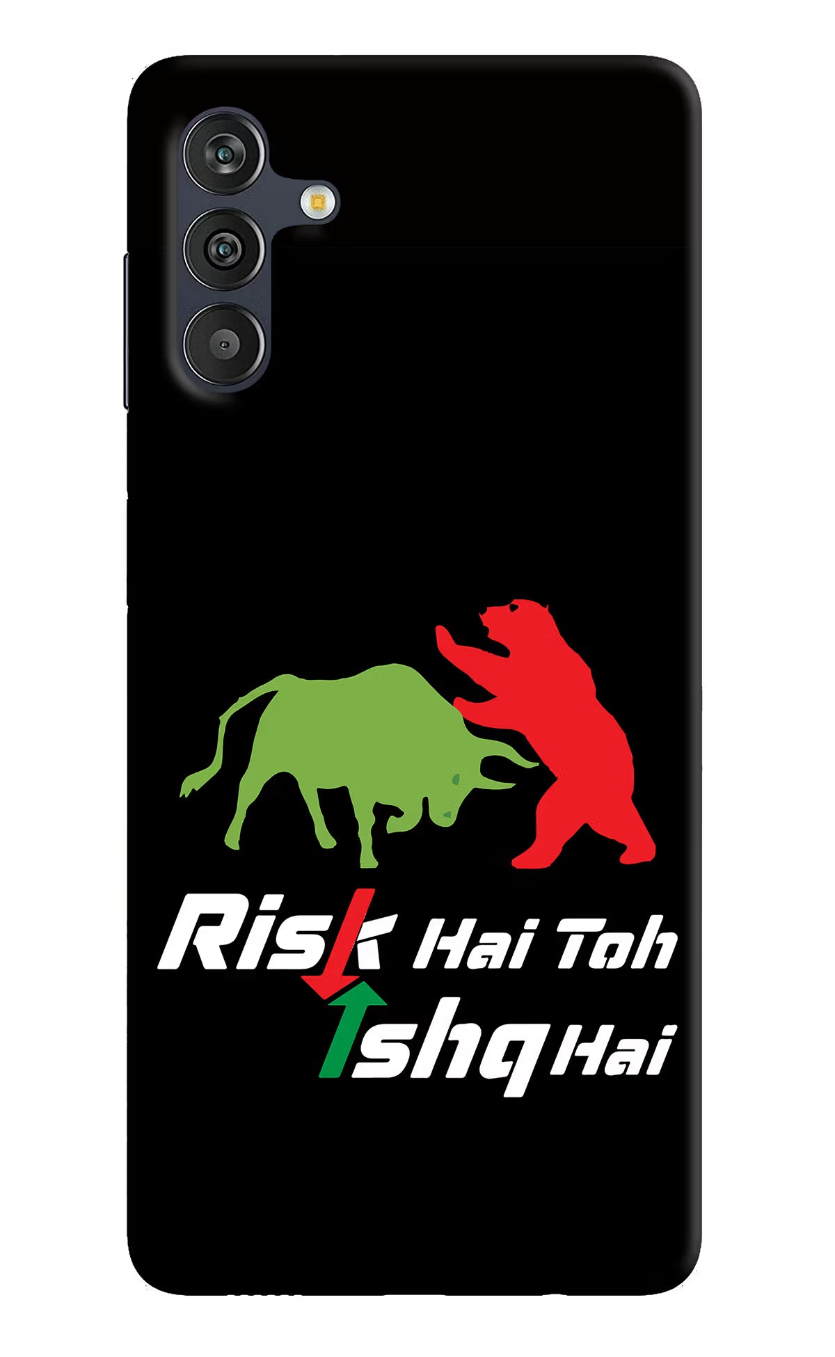 Risk Hai Toh Ishq Hai Samsung M13 4G Back Cover - Risk Hai Toh Ishq Hai Samsung M13 4G Back Cover Risk Hai Toh Ishq Hai Samsung M13 4G Back Cover