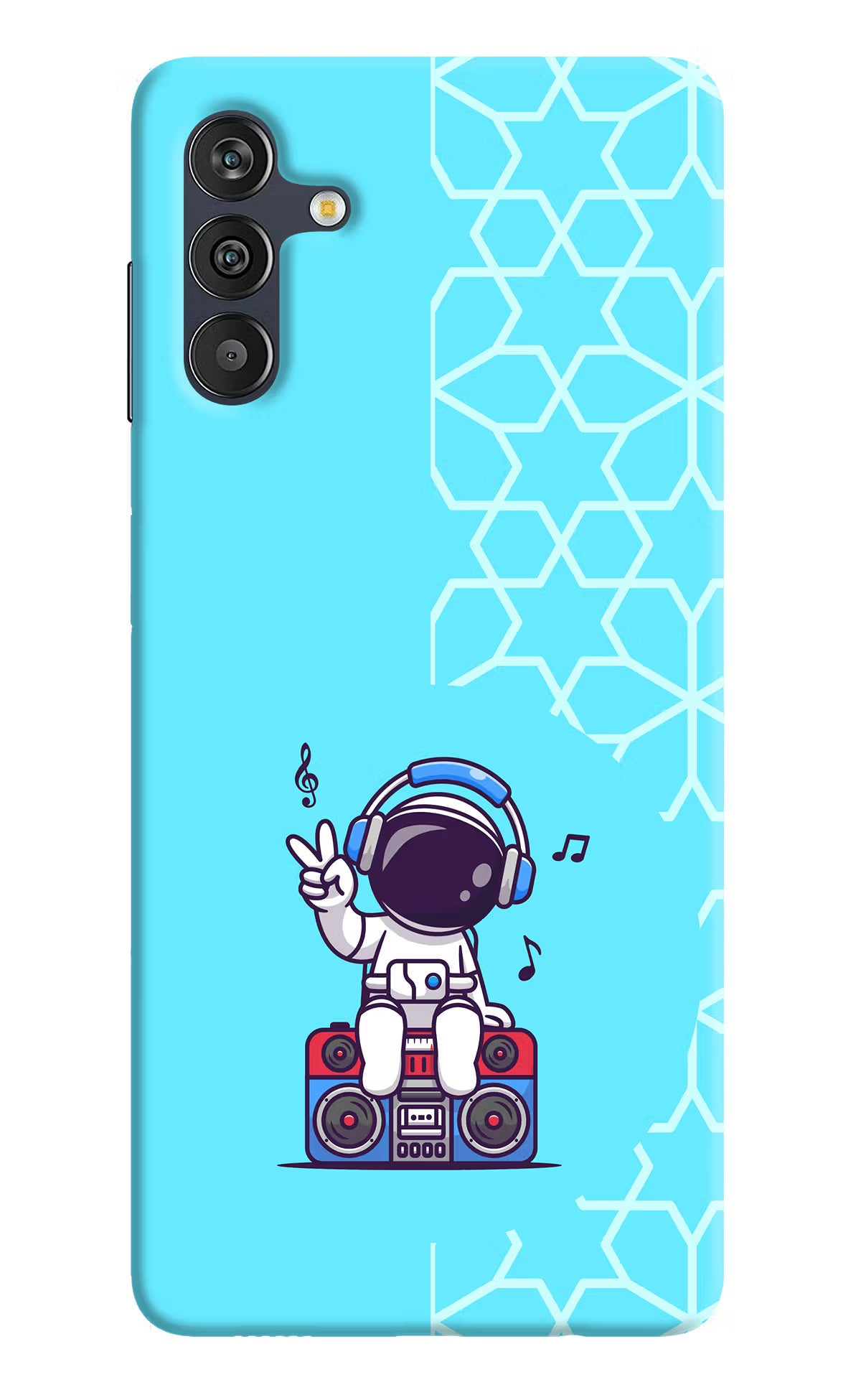 Cute Astronaut Chilling Samsung M13 4G Back Cover - Cute Astronaut Chilling Samsung M13 4G Back Cover Cute Astronaut Chilling Samsung M13 4G Back Cover