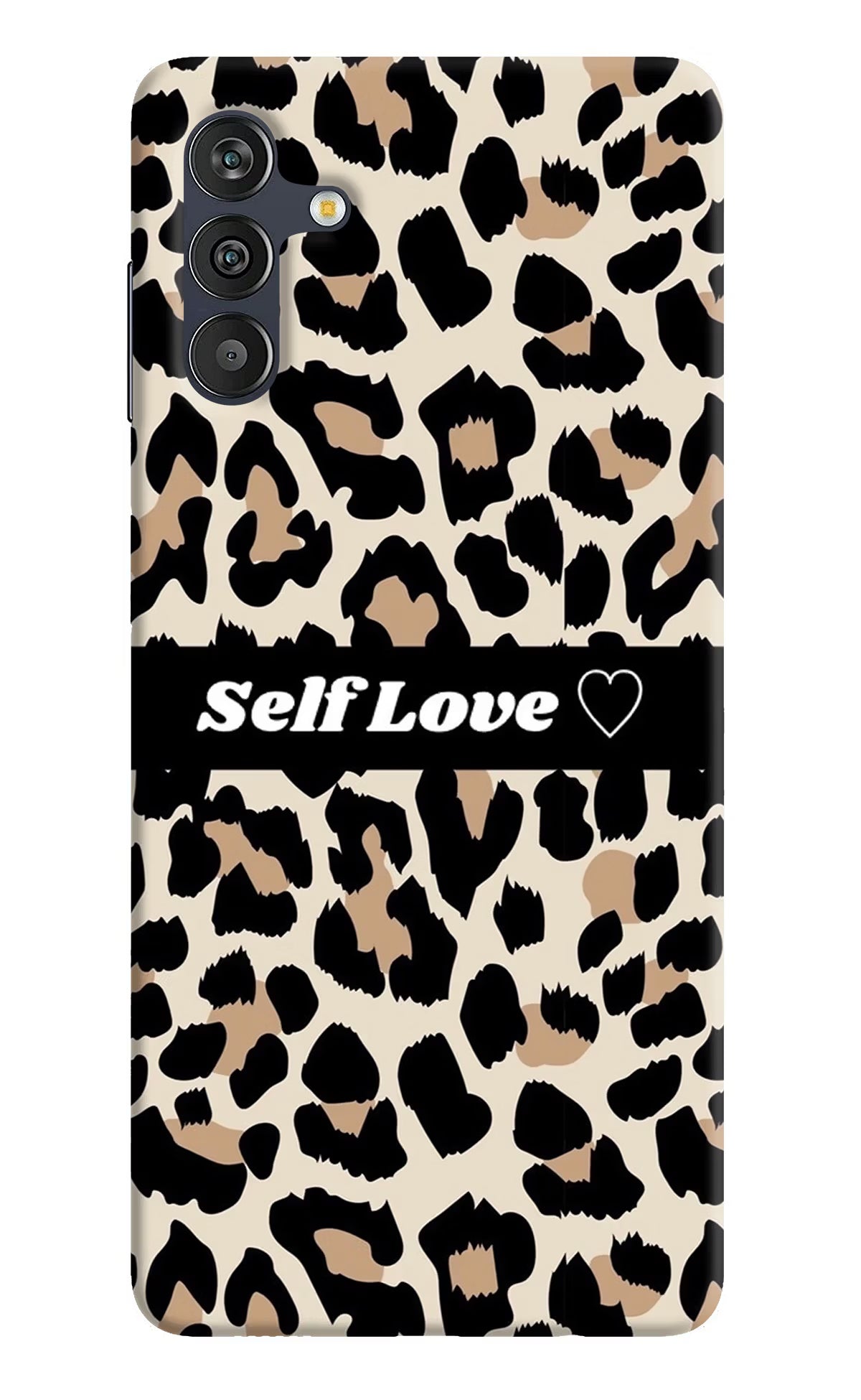 Leopard Print Self Love Samsung M13 4G Back Cover - Leopard Print Self Love Samsung M13 4G Back Cover Leopard Print Self Love Samsung M13 4G Back Cover