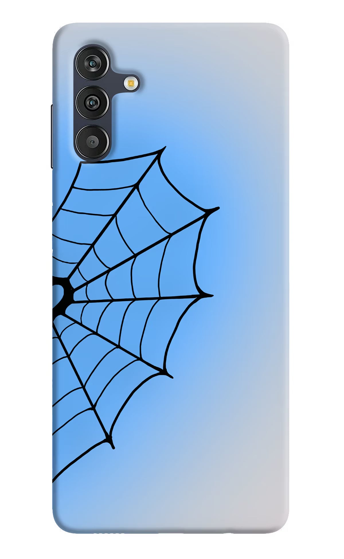 Blue Web Samsung M13 4G Back Cover - Blue Web Samsung M13 4G Back Cover Blue Web Samsung M13 4G Back Cover