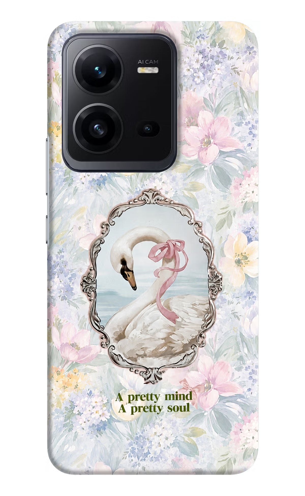 Pretty Mind Pretty Soul Vivo V25 5G Back Cover - Pretty Mind Pretty Soul Vivo V25 5G Back Cover Pretty Mind Pretty Soul Vivo V25 5G Back Cover
