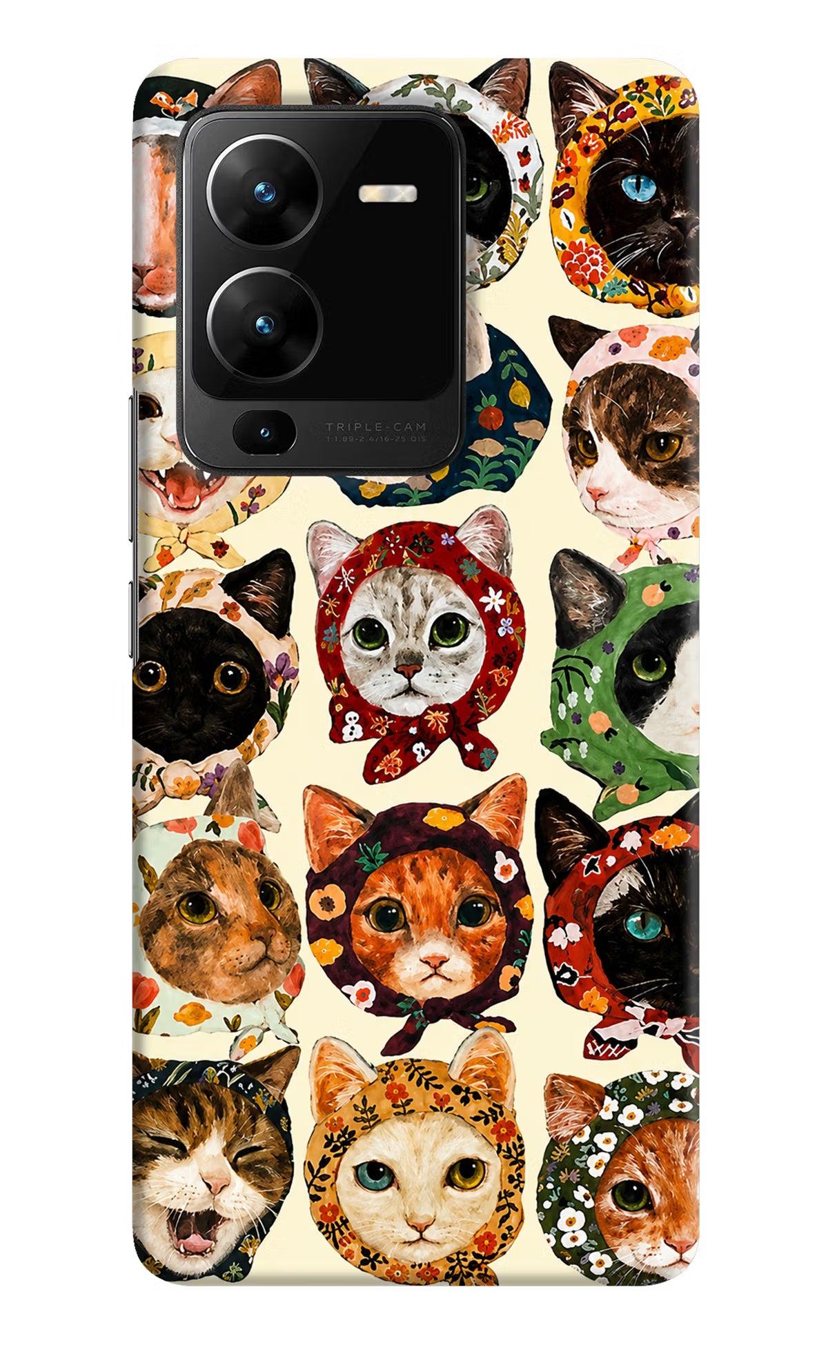 Cool Cat Vivo V25 Pro 5G Back Cover - Cool Cat Vivo V25 Pro 5G Back Cover Cool Cat Vivo V25 Pro 5G Back Cover