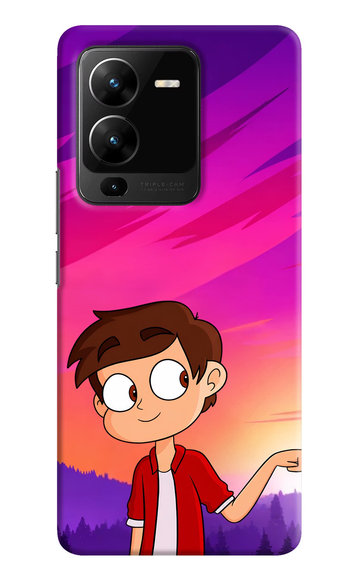 Marco Sunset Vivo V25 Pro 5G Back Cover - Marco Sunset Vivo V25 Pro 5G Back Cover Marco Sunset Vivo V25 Pro 5G Back Cover