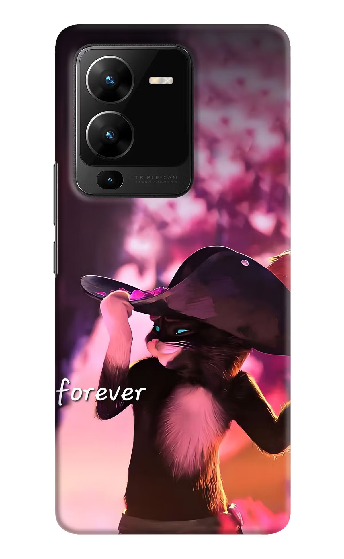 Forever Cat Vivo V25 Pro 5G Back Cover - Forever Cat Vivo V25 Pro 5G Back Cover Forever Cat Vivo V25 Pro 5G Back Cover