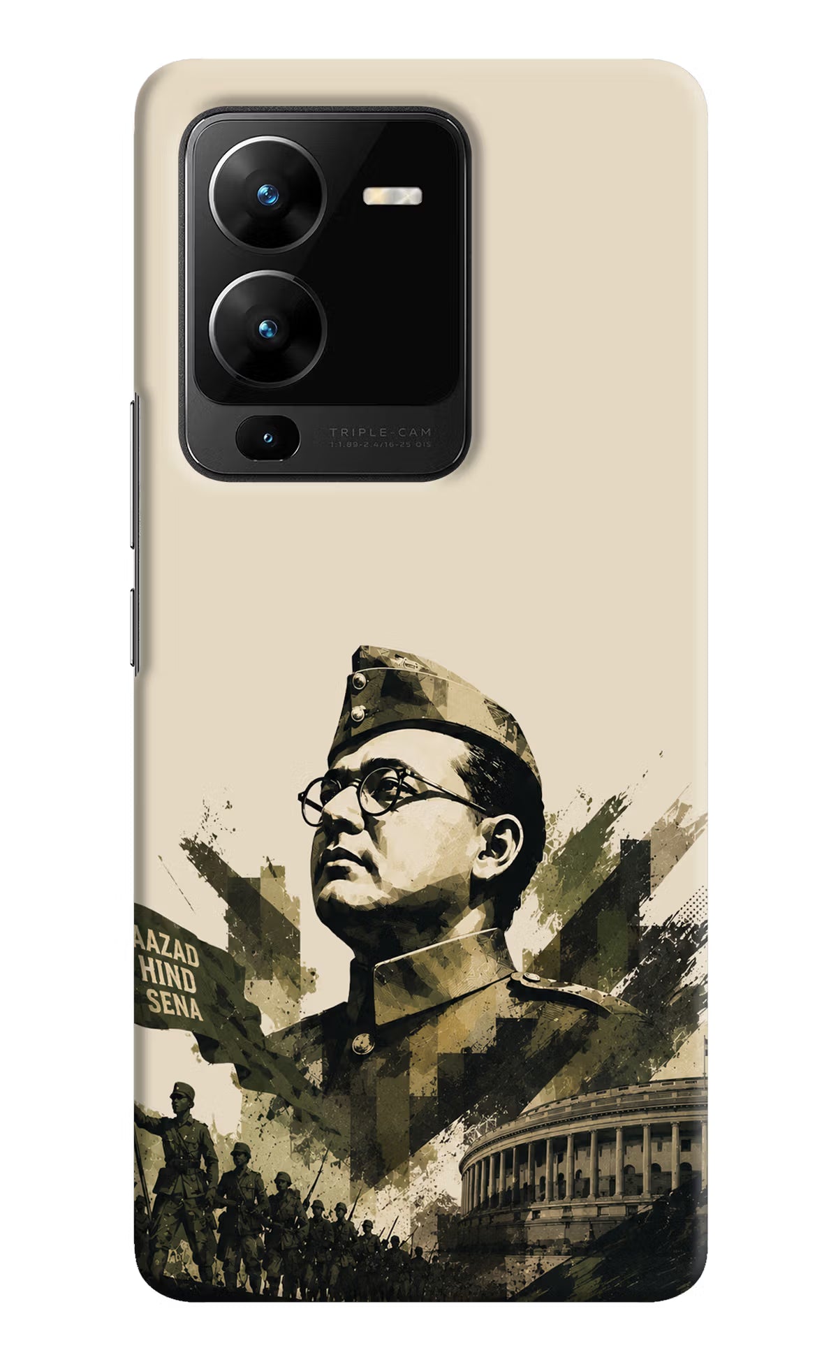 Netaji Rising Vivo V25 Pro 5G Back Cover - Netaji Rising Vivo V25 Pro 5G Back Cover Netaji Rising Vivo V25 Pro 5G Back Cover