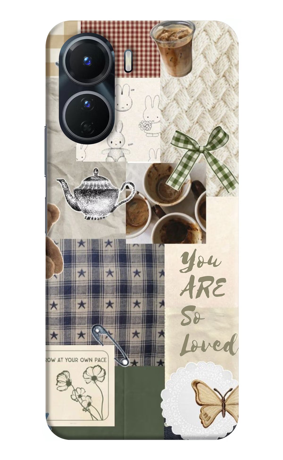 Cookie Vivo Y16 Back Cover - Cookie Vivo Y16 Back Cover Cookie Vivo Y16 Back Cover