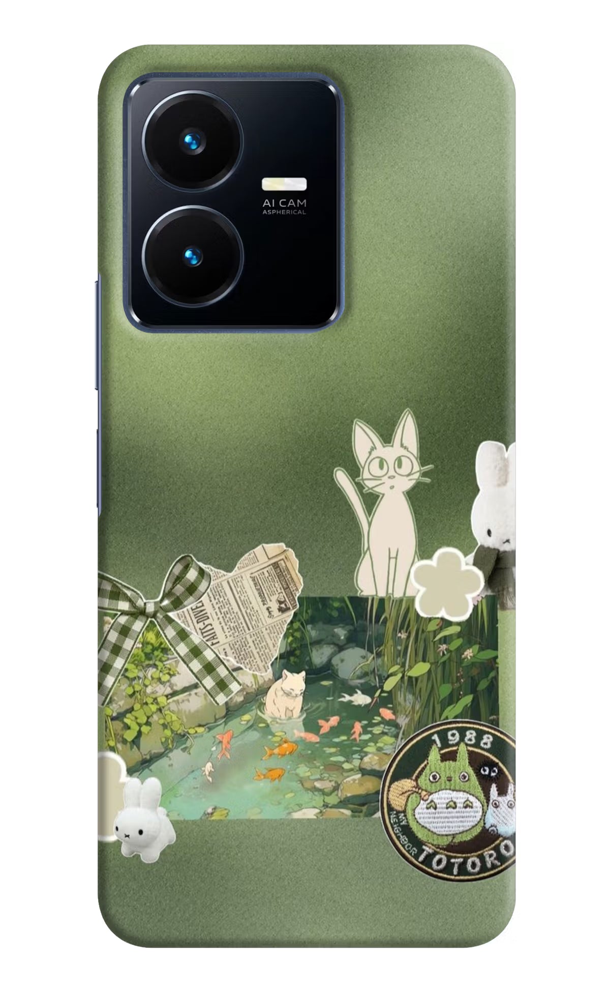 Aesthetic anime Vivo Y22 Back Cover - Aesthetic anime Vivo Y22 Back Cover Aesthetic anime Vivo Y22 Back Cover