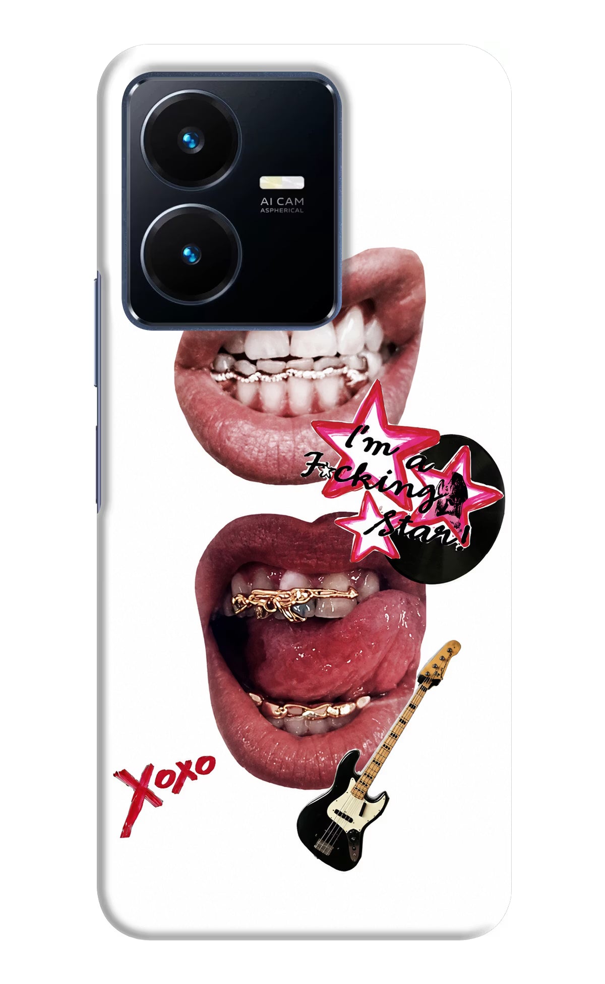 Rockstar Vivo Y22 Back Cover - Rockstar Vivo Y22 Back Cover Rockstar Vivo Y22 Back Cover