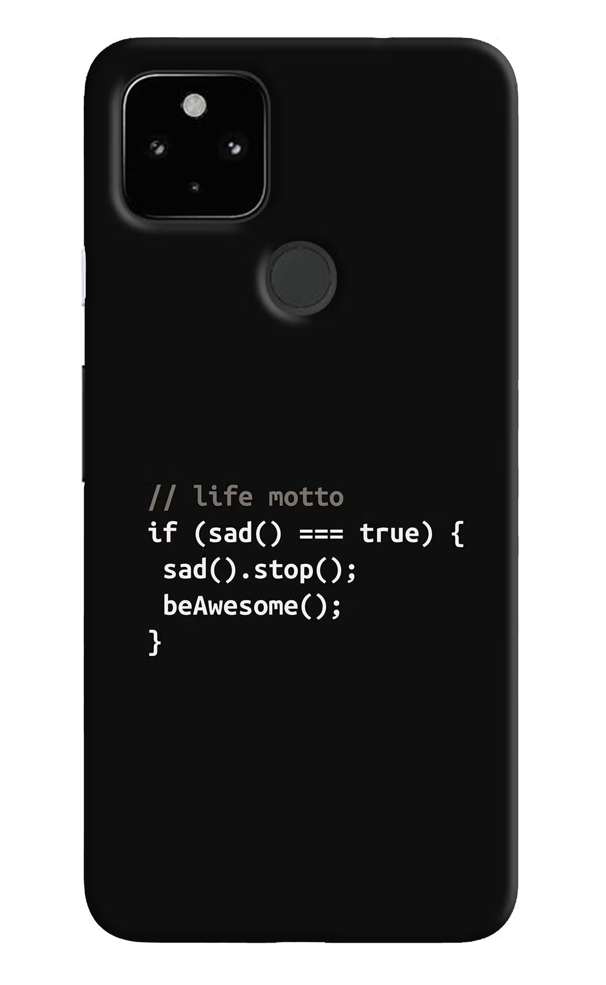 Life Motto Code Google Pixel 4A Back Cover - Life Motto Code Google Pixel 4A Hard Case Back Cover by Casekaro Life Motto Code Google Pixel 4A Hard Case Back Cover by Casekaro