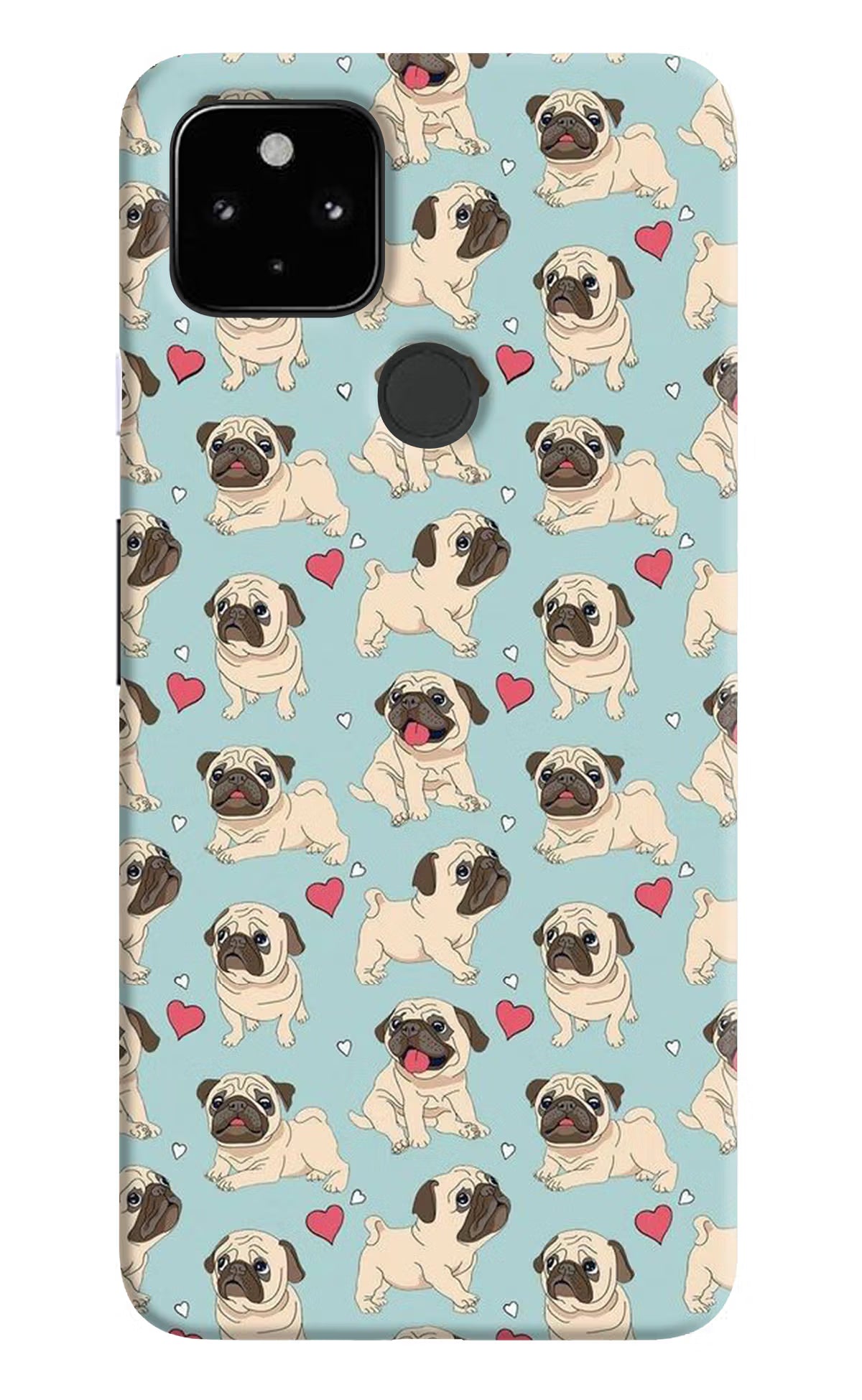 Pug Dog Google Pixel 4A Back Cover - Pug Dog Google Pixel 4A Hard Case Back Cover by Casekaro Pug Dog Google Pixel 4A Hard Case Back Cover by Casekaro