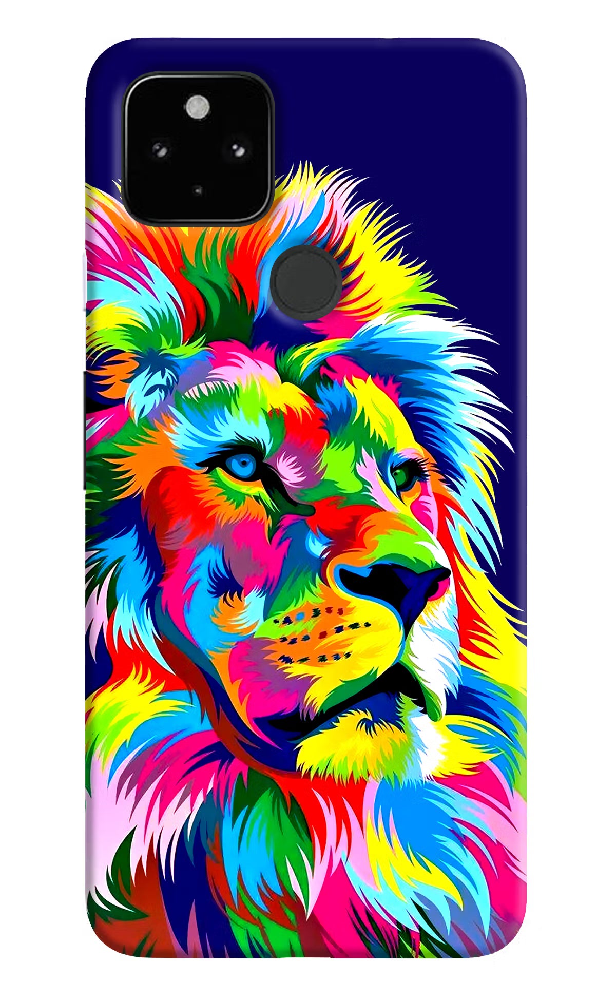 Vector Art Lion Google Pixel 4A Back Cover - Vector Art Lion Google Pixel 4A Hard Case Back Cover by Casekaro Vector Art Lion Google Pixel 4A Hard Case Back Cover by Casekaro