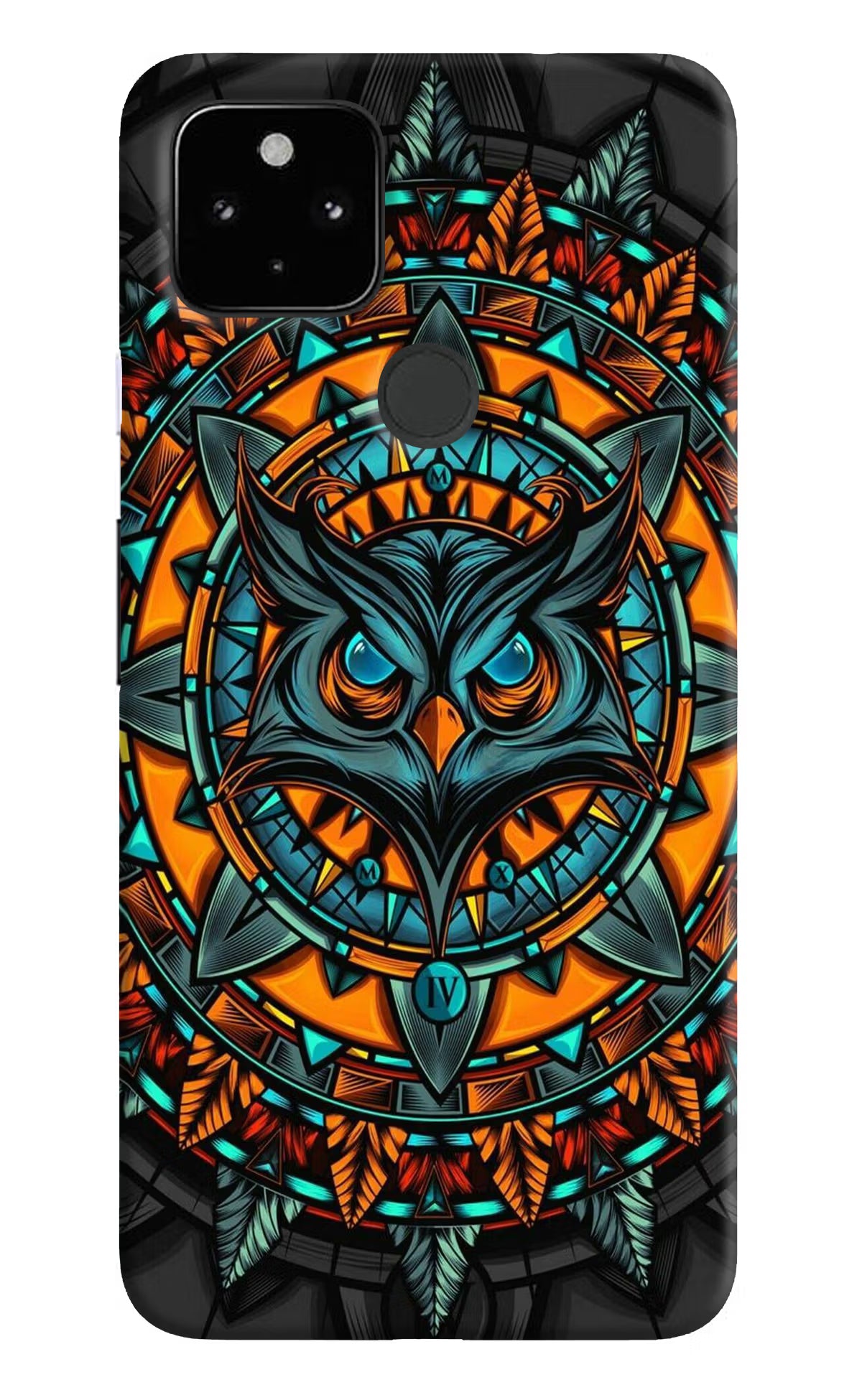 Angry Owl Art Google Pixel 4A Back Cover - Angry Owl Art Google Pixel 4A Hard Case Back Cover by Casekaro Angry Owl Art Google Pixel 4A Hard Case Back Cover by Casekaro