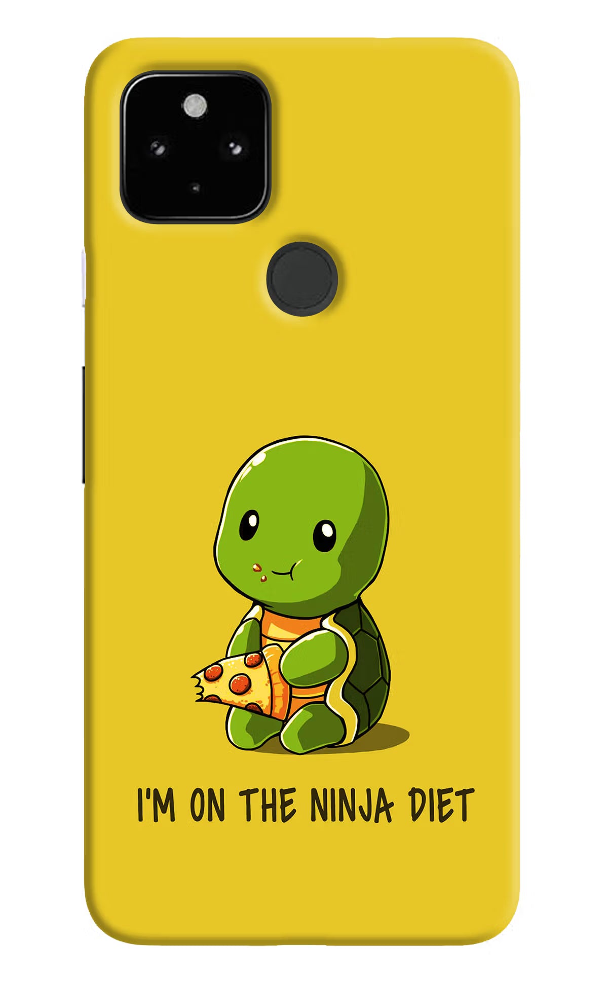 I'm on Ninja Diet Google Pixel 4A Back Cover - I'm on Ninja Diet Google Pixel 4A Hard Case Back Cover by Casekaro I'm on Ninja Diet Google Pixel 4A Hard Case Back Cover by Casekaro