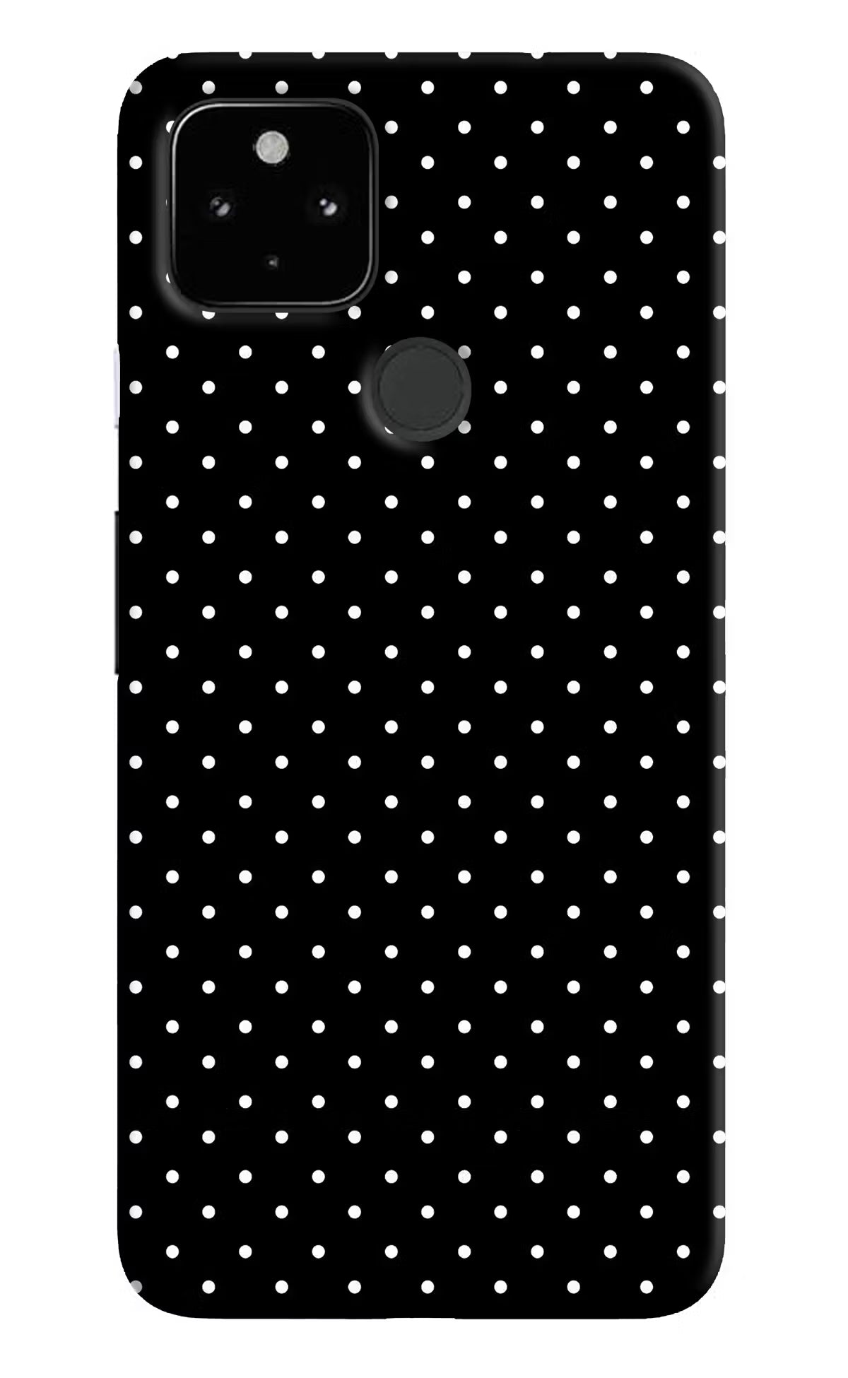 White Dots Google Pixel 4A Back Cover - White Dots Google Pixel 4A Hard Case Back Cover by Casekaro White Dots Google Pixel 4A Hard Case Back Cover by Casekaro