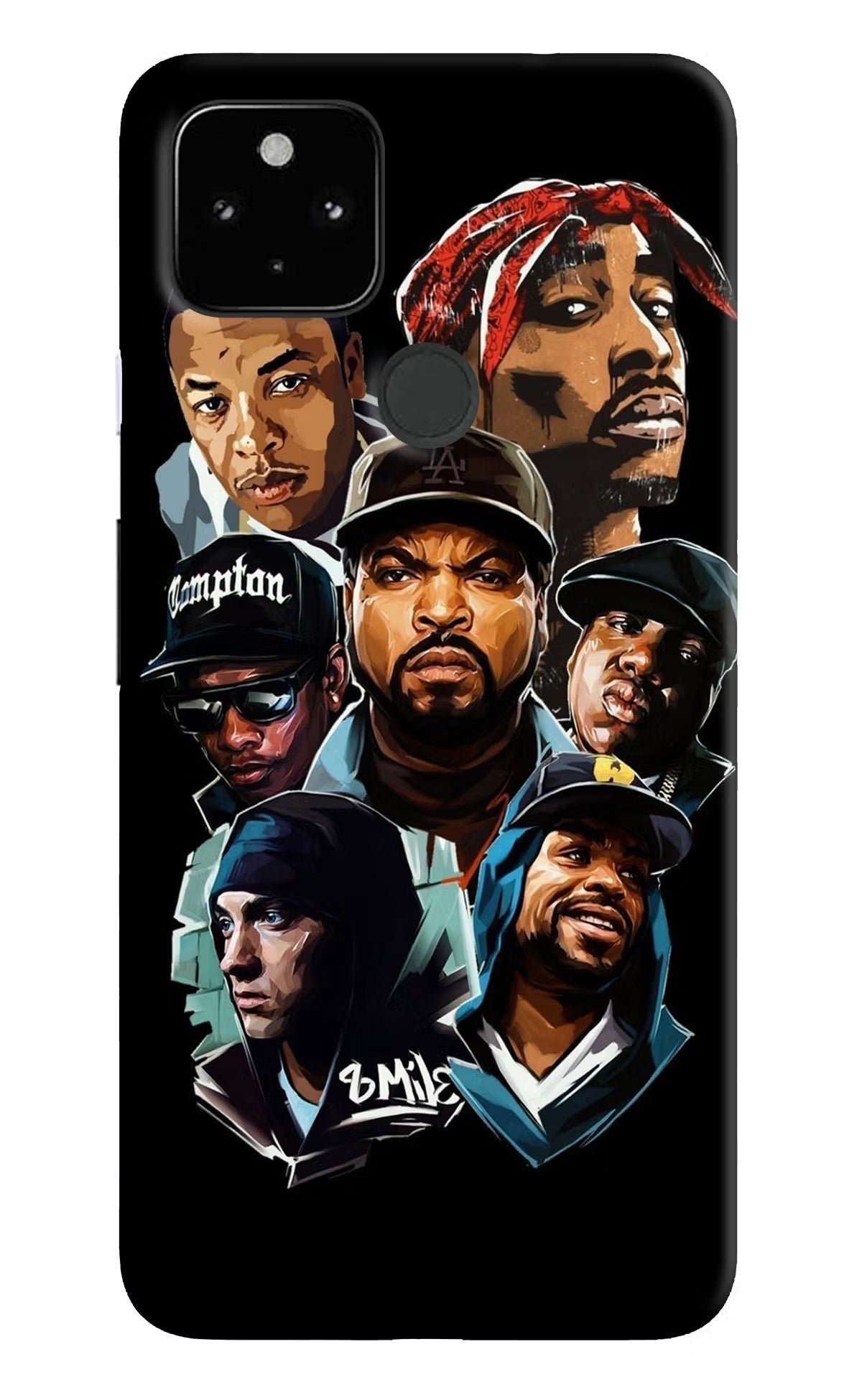 Rappers Google Pixel 4A Back Cover - Rappers Google Pixel 4A Hard Case Back Cover by Casekaro Rappers Google Pixel 4A Hard Case Back Cover by Casekaro