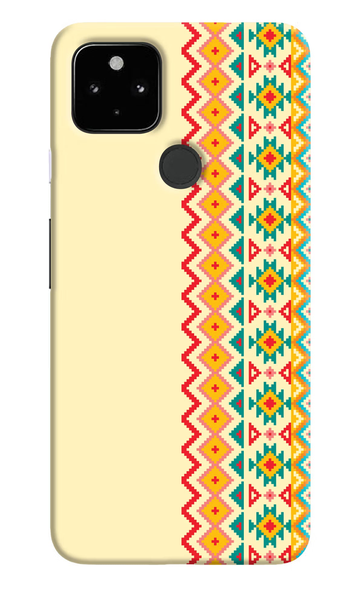 Ethnic Seamless Google Pixel 4A Back Cover - Ethnic Seamless Google Pixel 4A Hard Case Back Cover by Casekaro Ethnic Seamless Google Pixel 4A Hard Case Back Cover by Casekaro