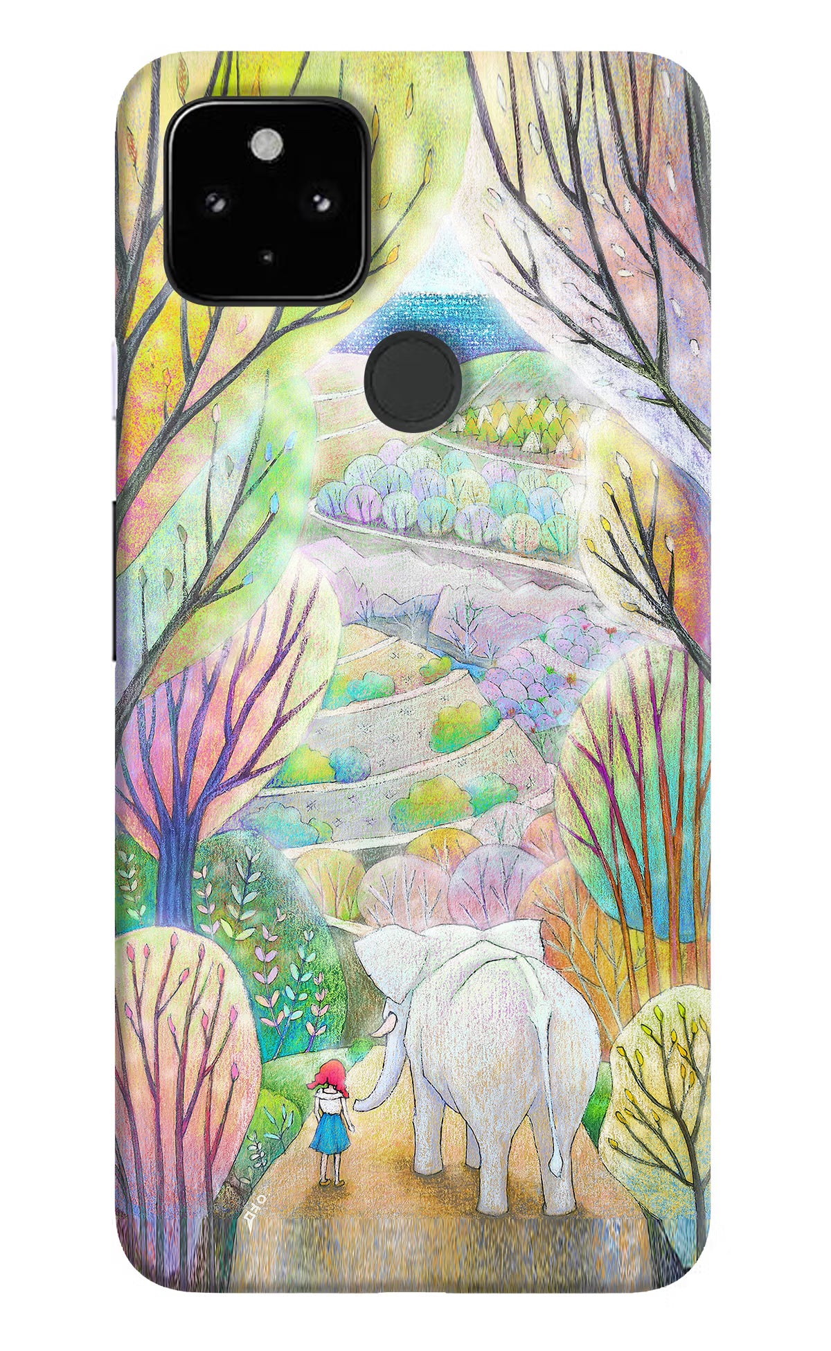 Nature Painting Google Pixel 4A Back Cover - Nature Painting Google Pixel 4A Hard Case Back Cover by Casekaro Nature Painting Google Pixel 4A Hard Case Back Cover by Casekaro