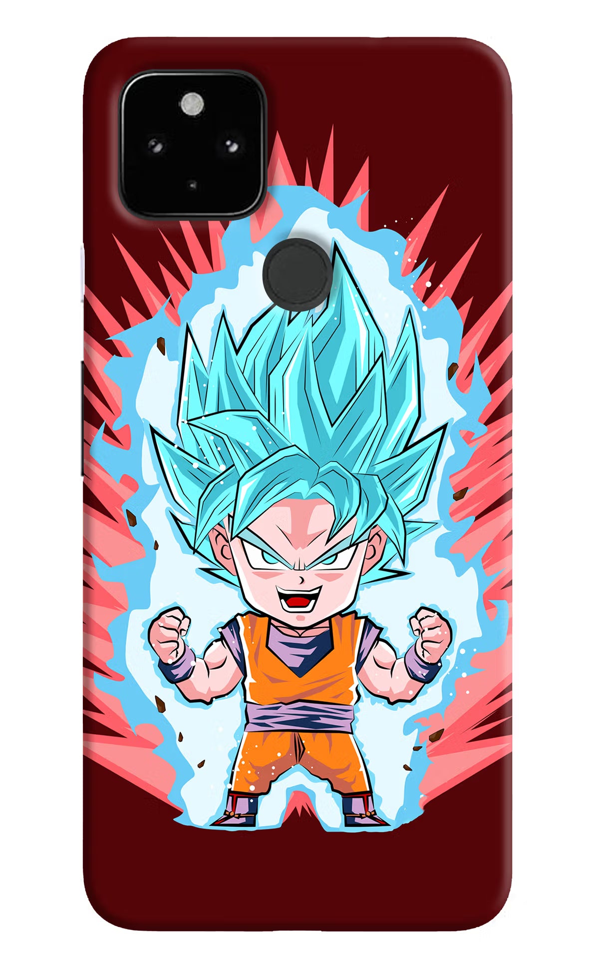 Goku Little Google Pixel 4A Back Cover - Goku Little Google Pixel 4A Hard Case Back Cover by Casekaro Goku Little Google Pixel 4A Hard Case Back Cover by Casekaro