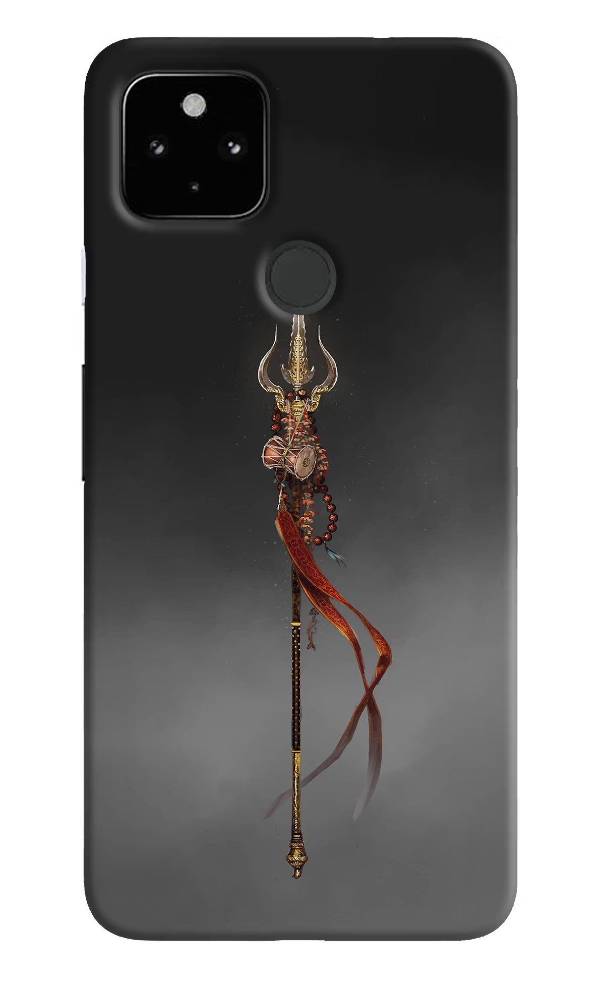 Shiv Trishul Google Pixel 4A Back Cover - Shiv Trishul Google Pixel 4A Hard Case Back Cover by Casekaro Shiv Trishul Google Pixel 4A Hard Case Back Cover by Casekaro